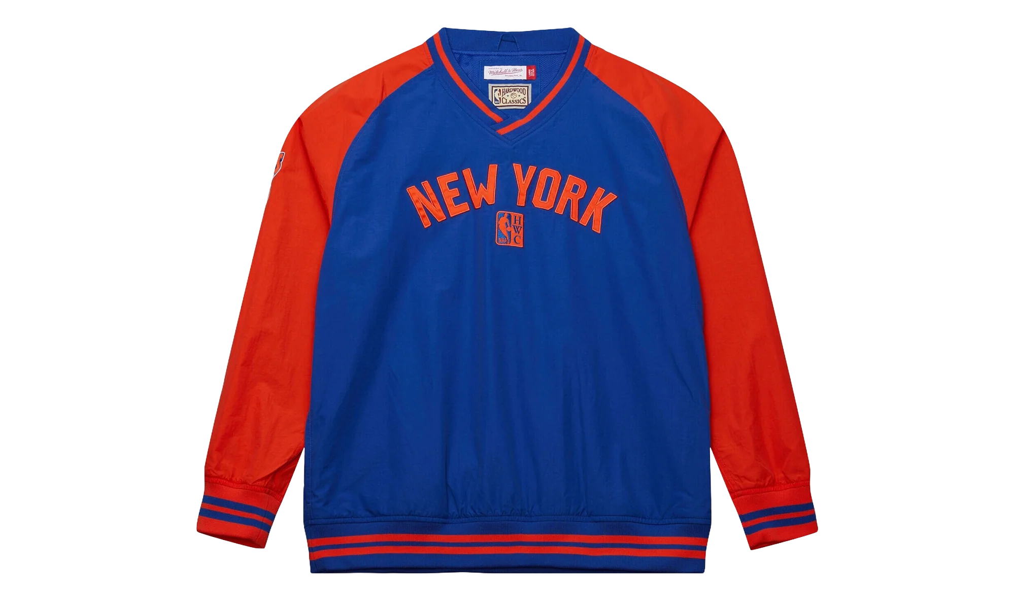 Nylon Pullover Jacket Vintage Logo "NBA Knicks" JK9272 NYKROYA