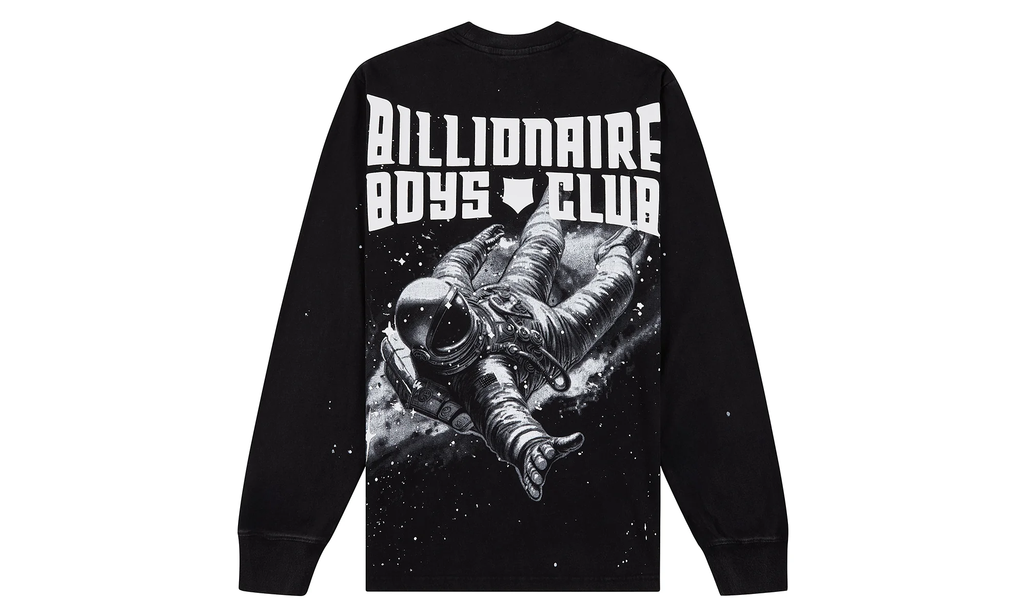 Oblivion Long Sleeve Knit Tee "Black" 851 7307 BLK - Image 2