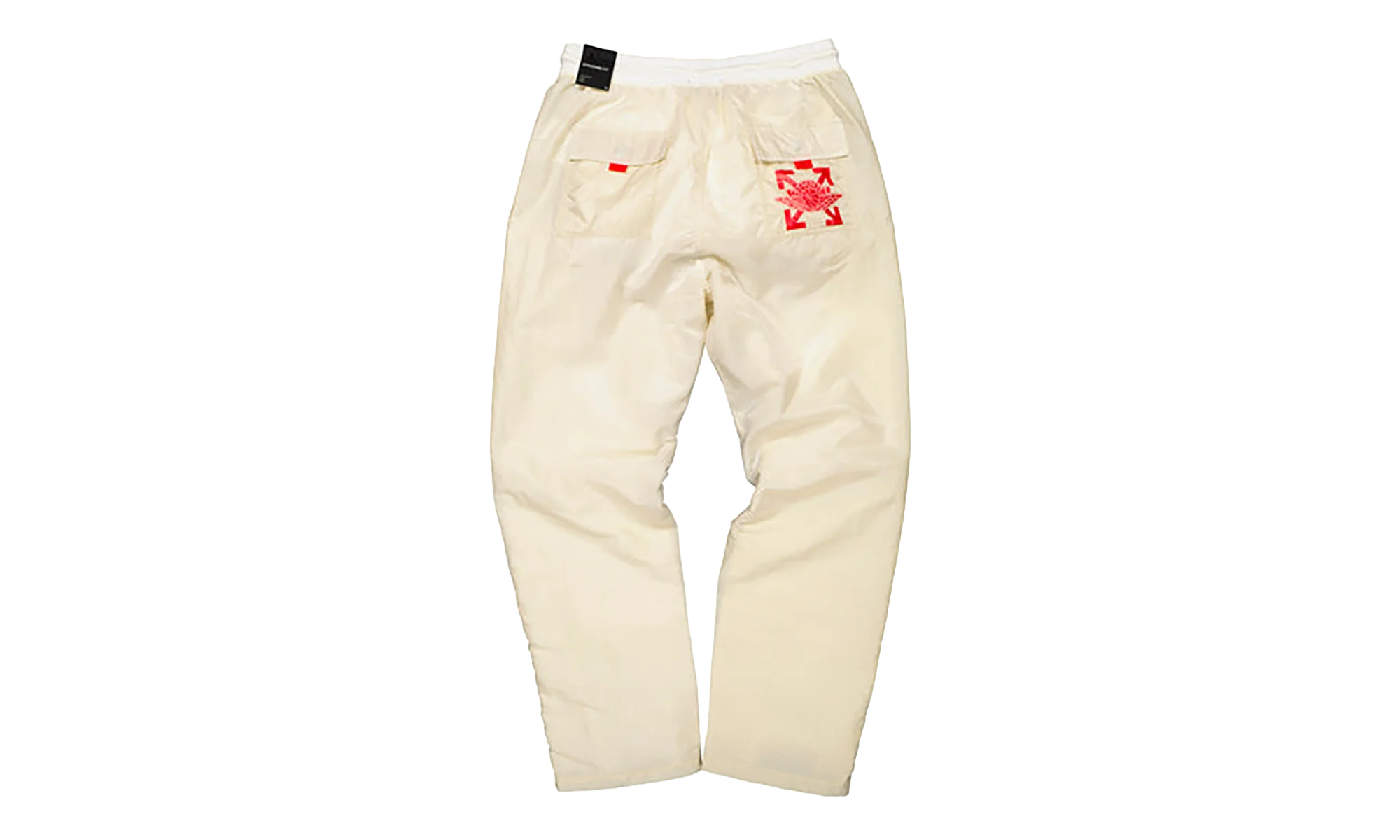 Off-White Woven Pants "Fossil" DB4250 233 - Image 2