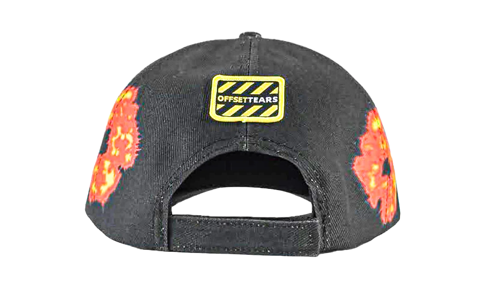 Offset Trucker Cap "Black" DT286 - Image 2