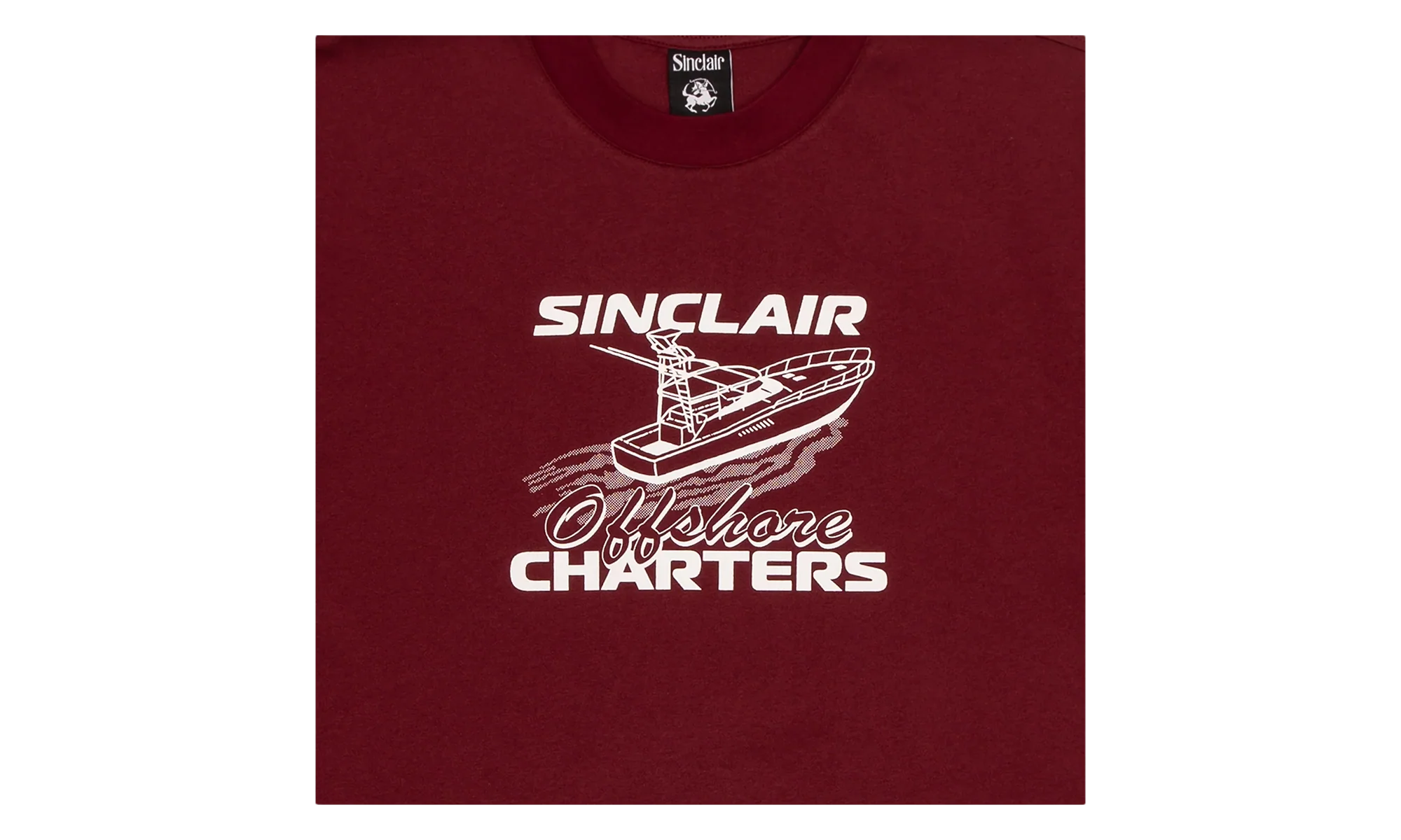 Offshore Charter Short Sleeve T-Shirt "Red" SMT171 1 RED - Image 2