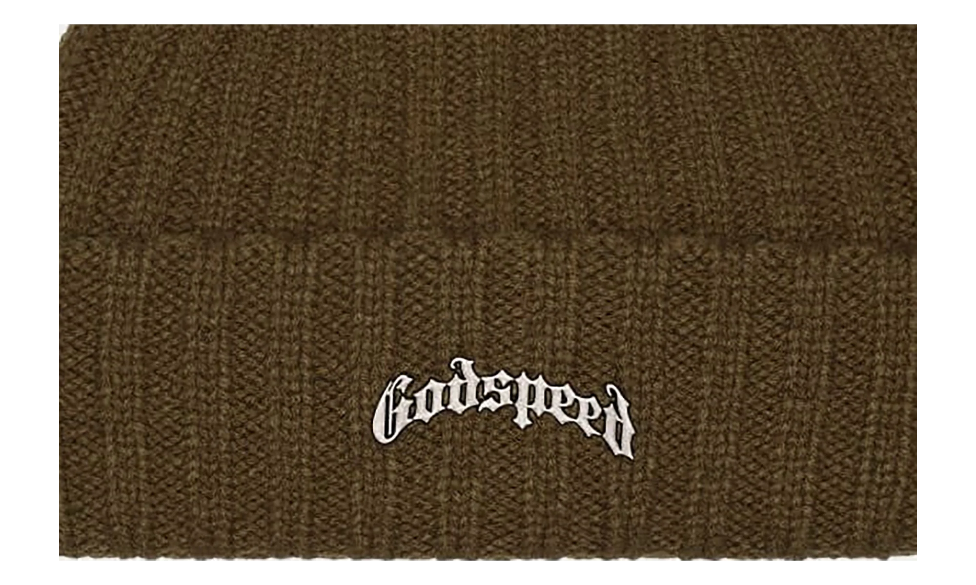 Og Logo Emblem Beanie "Olive" GS053 - Image 2