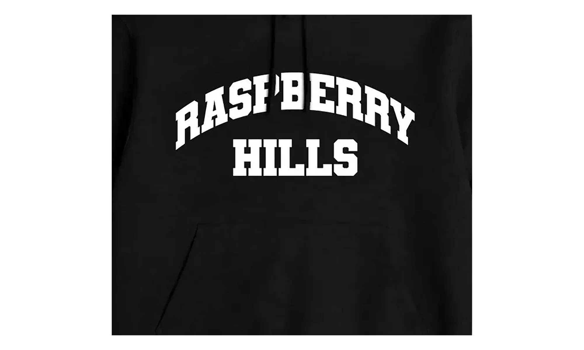 OG Raspberry Hills Hoodie "Black" GV001 - Image 2