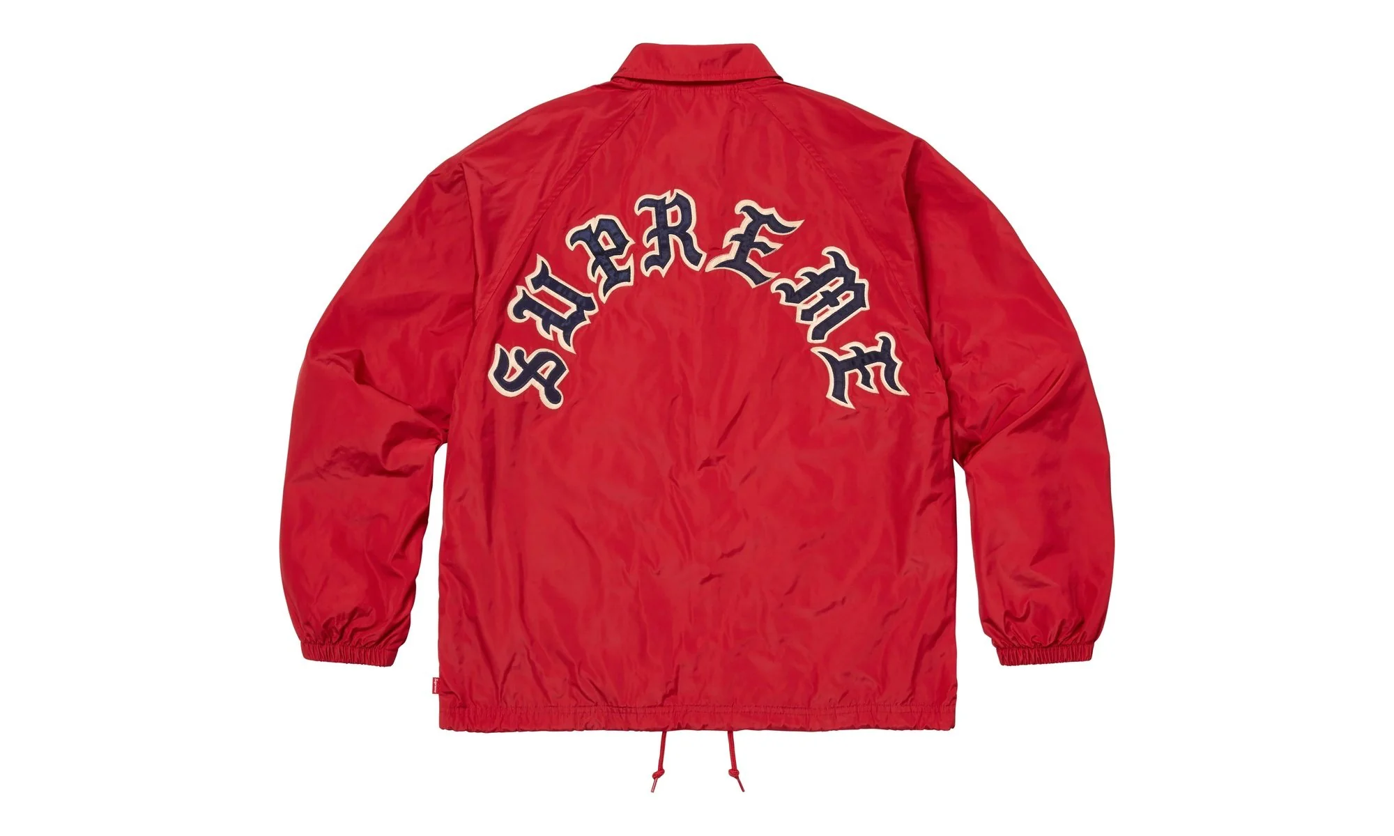 Old English Arc Coaches Jacket "FW25 - Red" SU26628