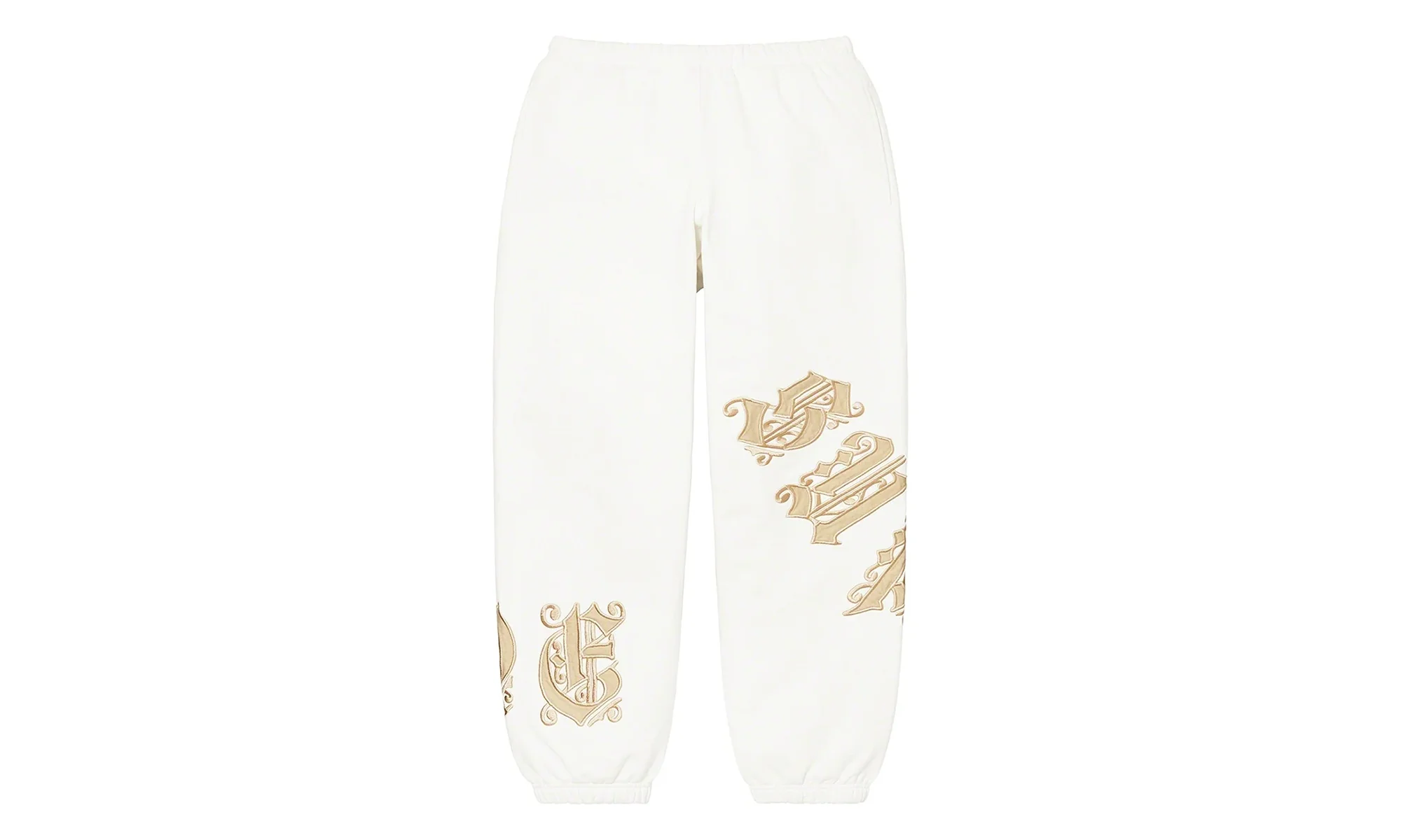 Old English Wrap Sweatpants "SS21 - White" SU26683