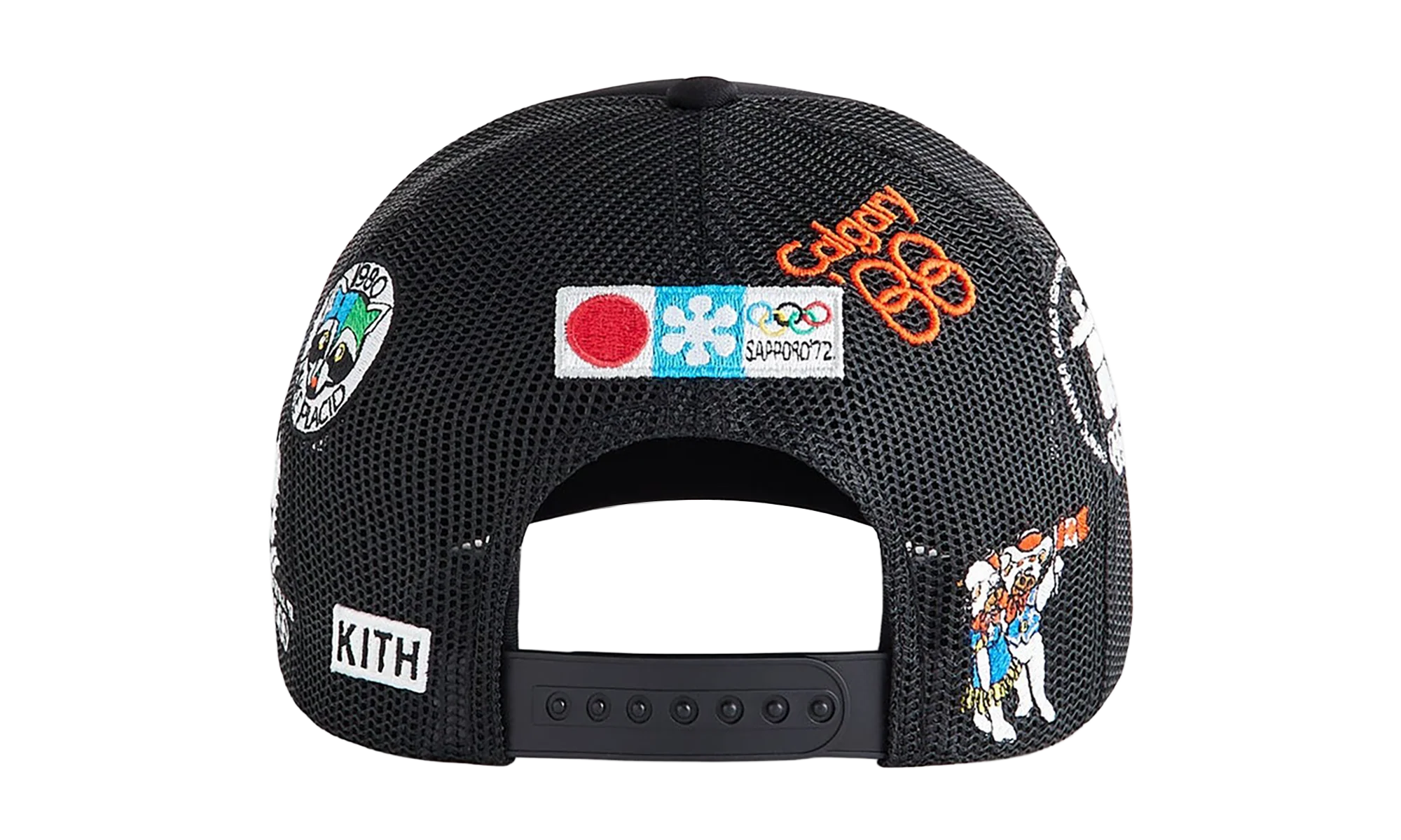 Olympics Heritage Poly Foam Nolan Trucker Hat "Black" khm051430 001 - Image 2