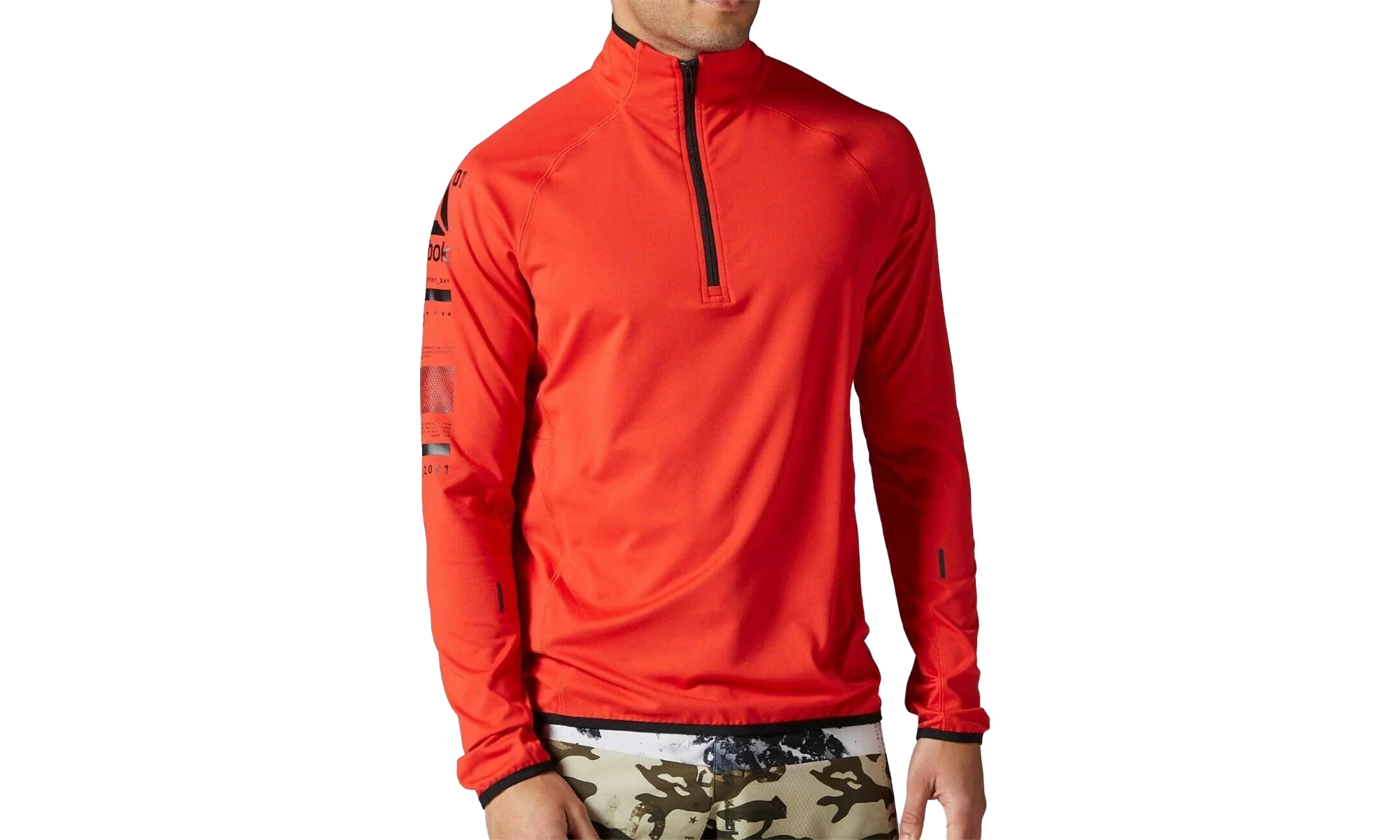 One Series Advantage 1/4 Zip "Riot Red" S93606