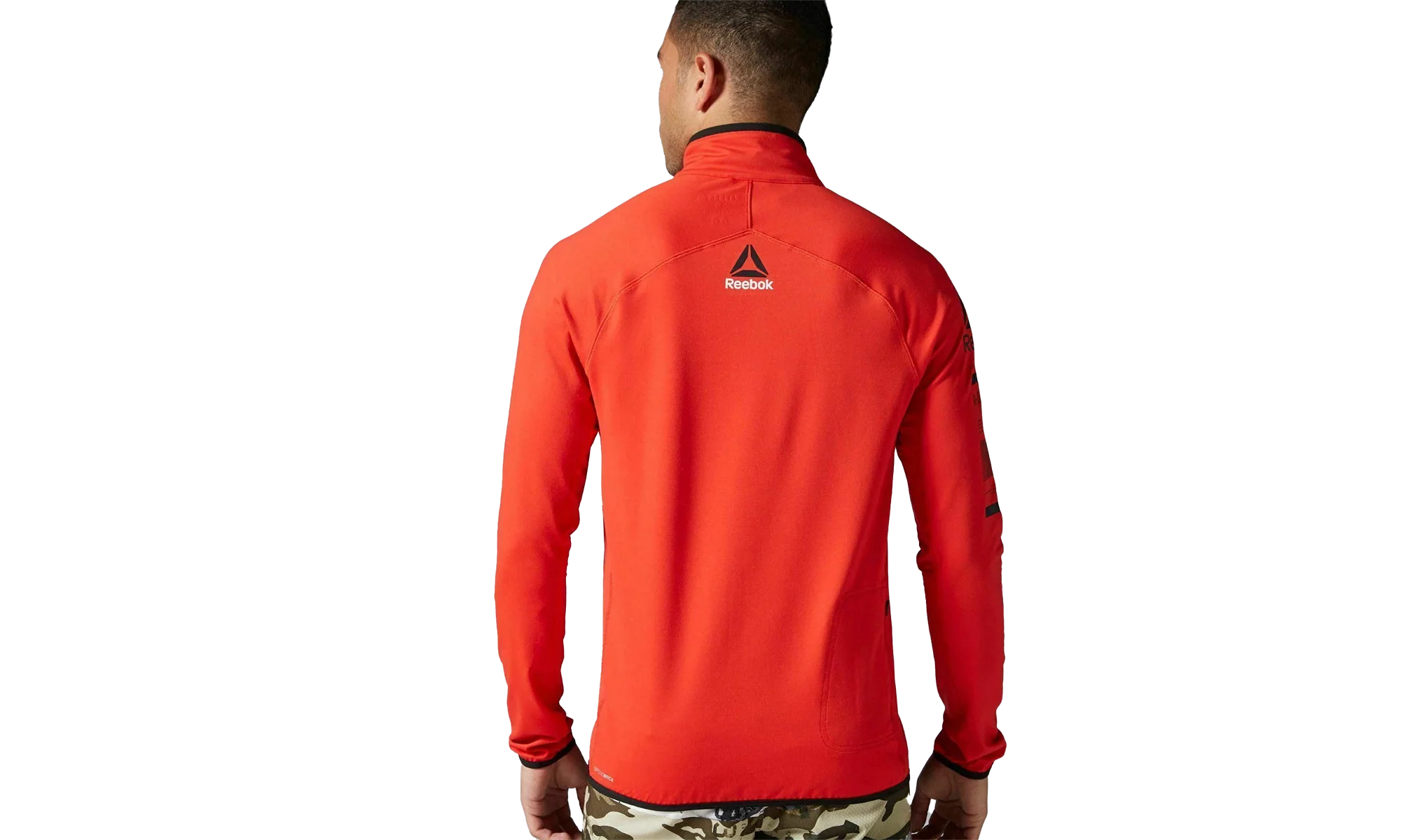 One Series Advantage 1/4 Zip "Riot Red" S93606 - Image 2