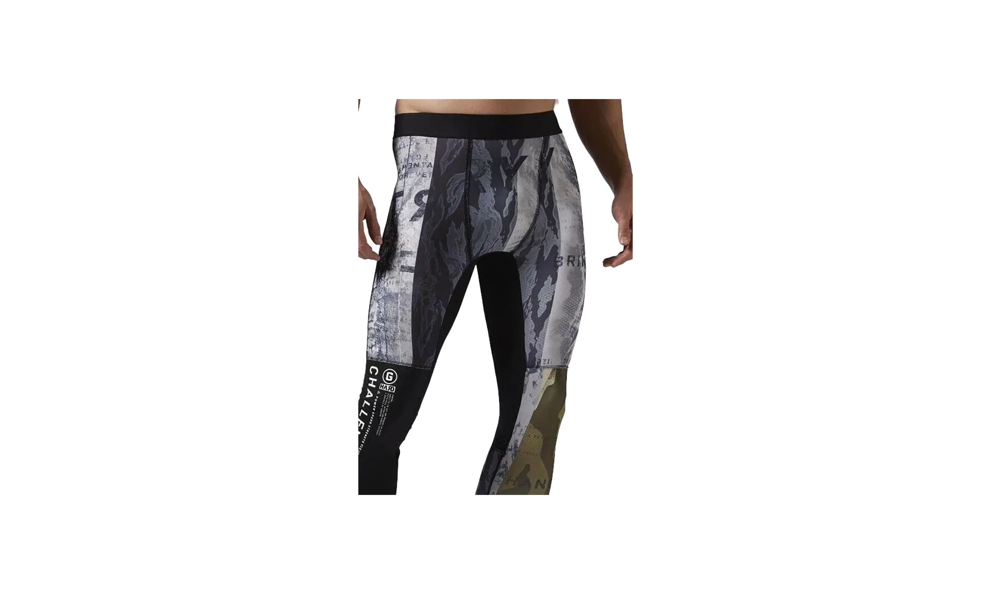 One Series Camo Tight "Coal" S93641 - Image 2