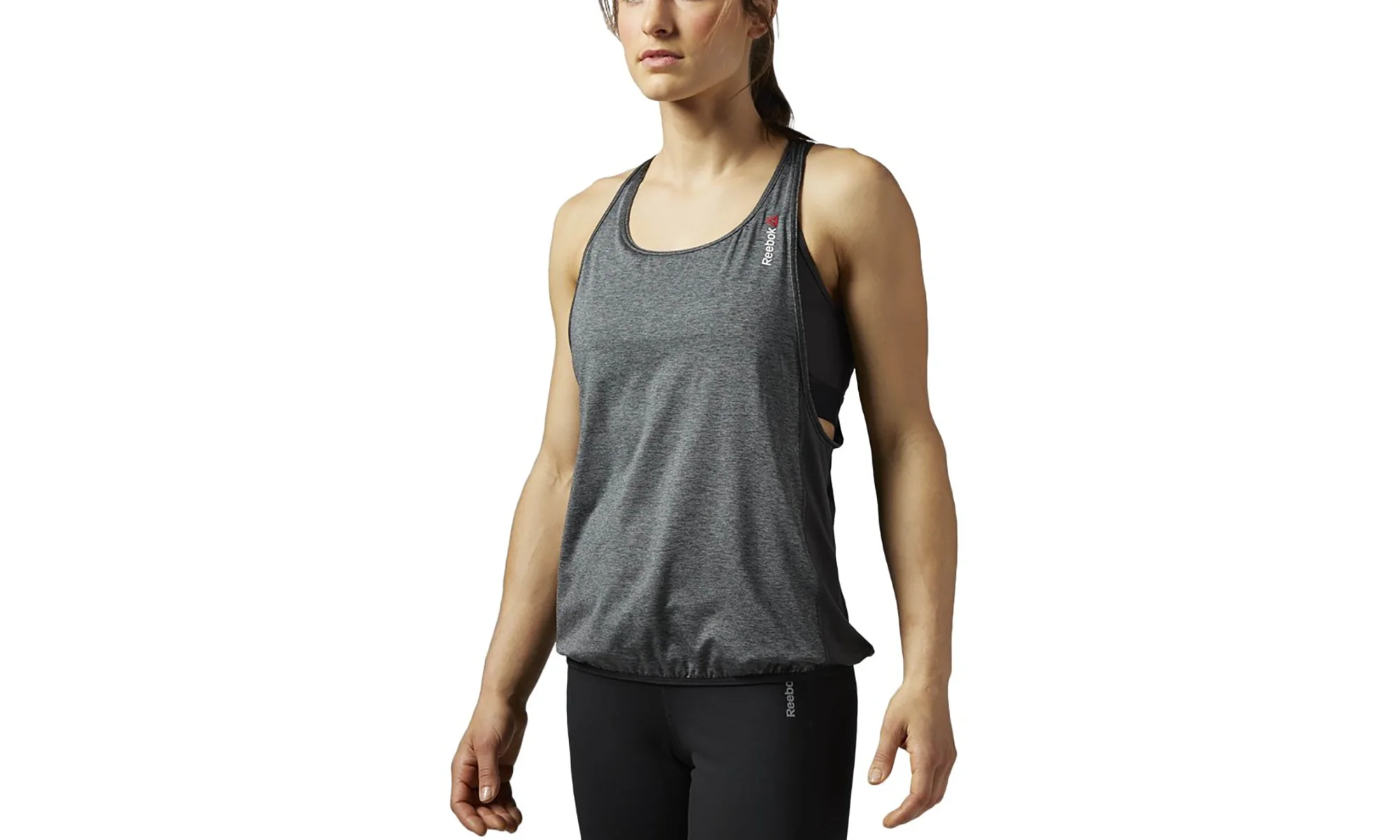 One Series Long Bra Top WMNS "Grey" AJ0624