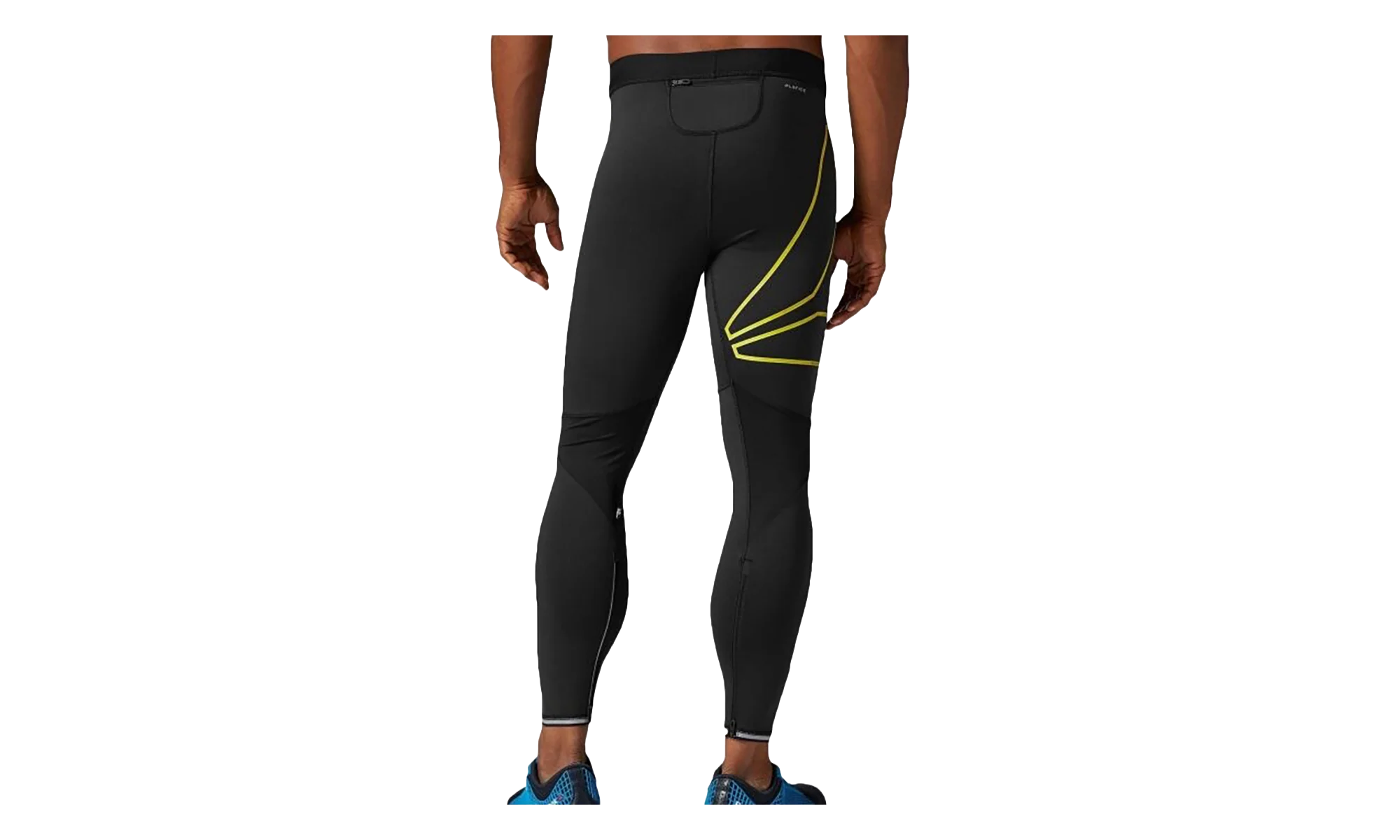 One Series Running Tights "Black" B85431 - Image 2