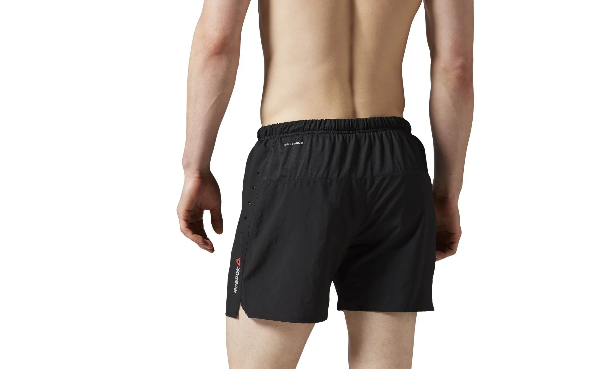 One Series Running Woven 5" Short "Black" AX9418 - Image 2