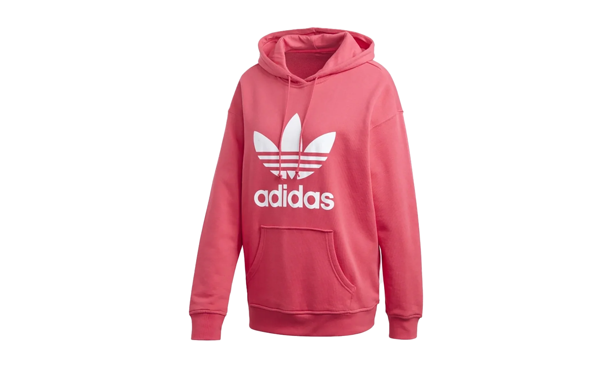 Originals Adicolor Trefoil Hoodie WMNS "Power Pink / White" GD2439