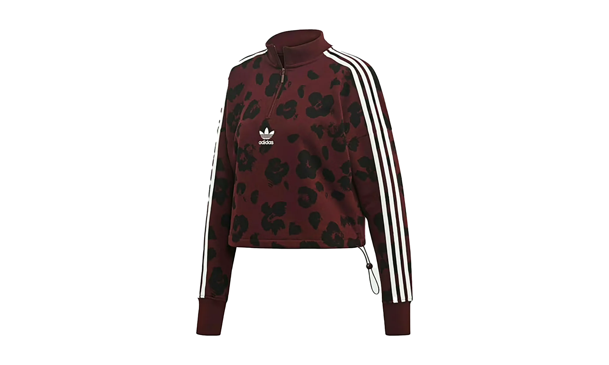 Originals Bellista Allover Print Sweatshirt WMNS "Maroon / Black" EC1900