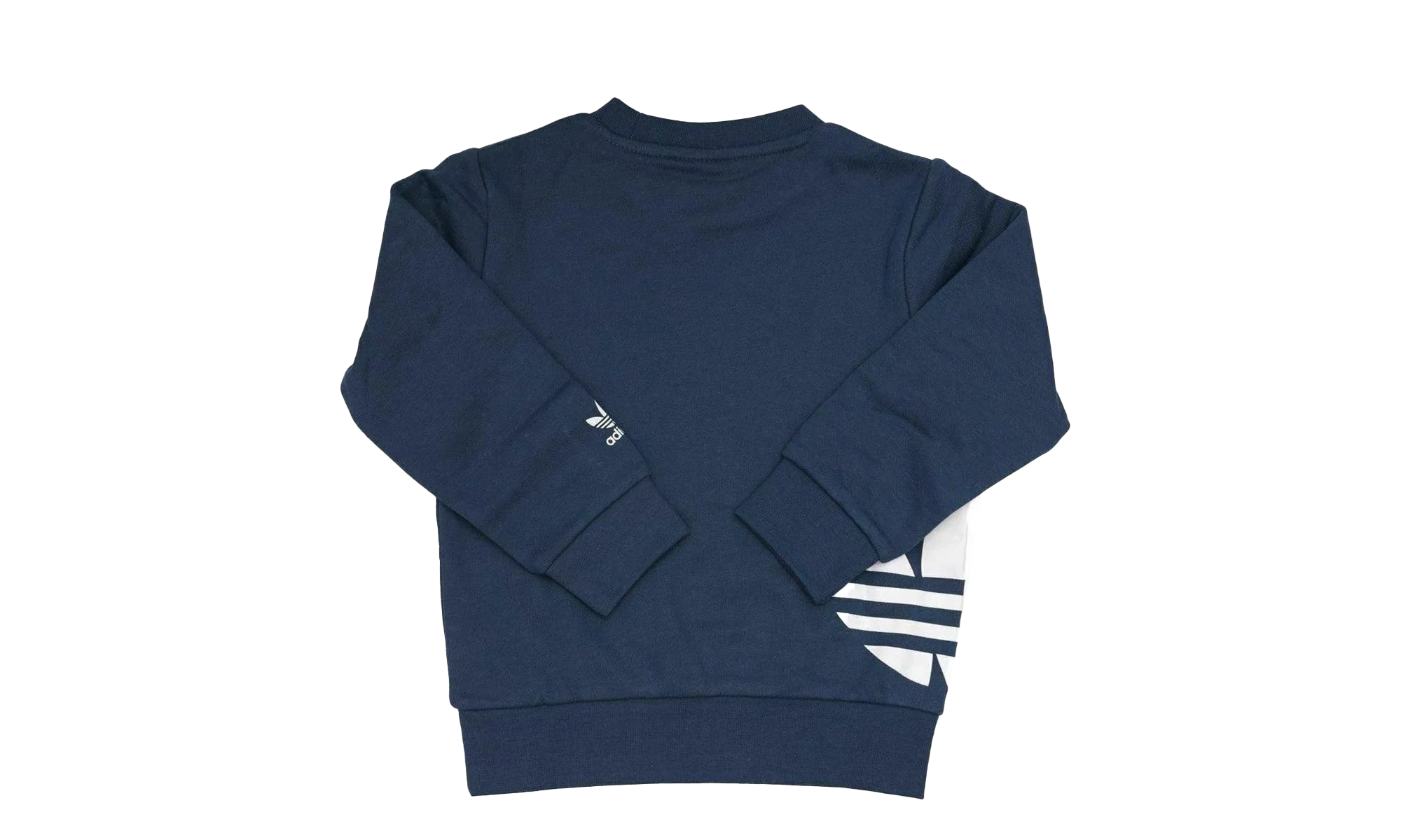 Originals Big Trefoil Crew Set GS "Night Marine / White" FM5620 - Image 2