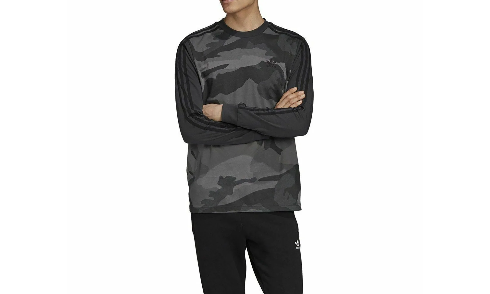 Originals Camo Longsleeve Tee "Multicolor / Carbon" ED6968