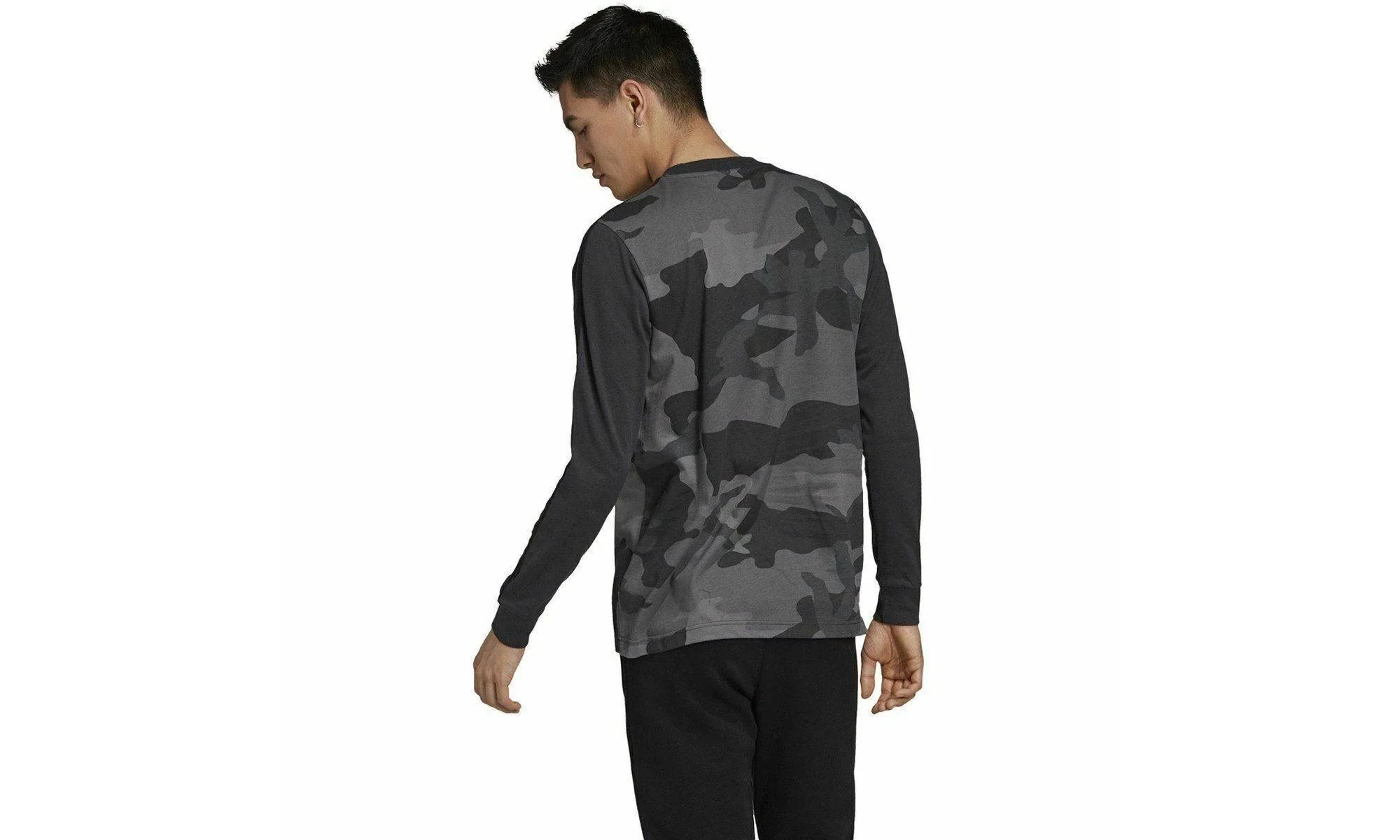 Originals Camo Longsleeve Tee "Multicolor / Carbon" ED6968 - Image 2