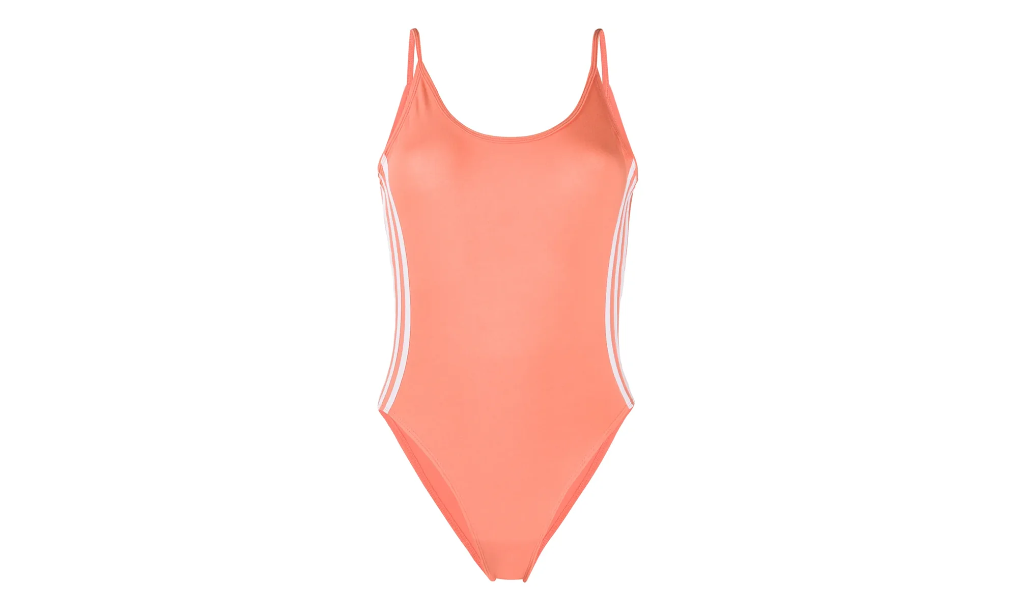 Originals Cotton Bodysuit WMNS "Semi Coral / White" FM2578