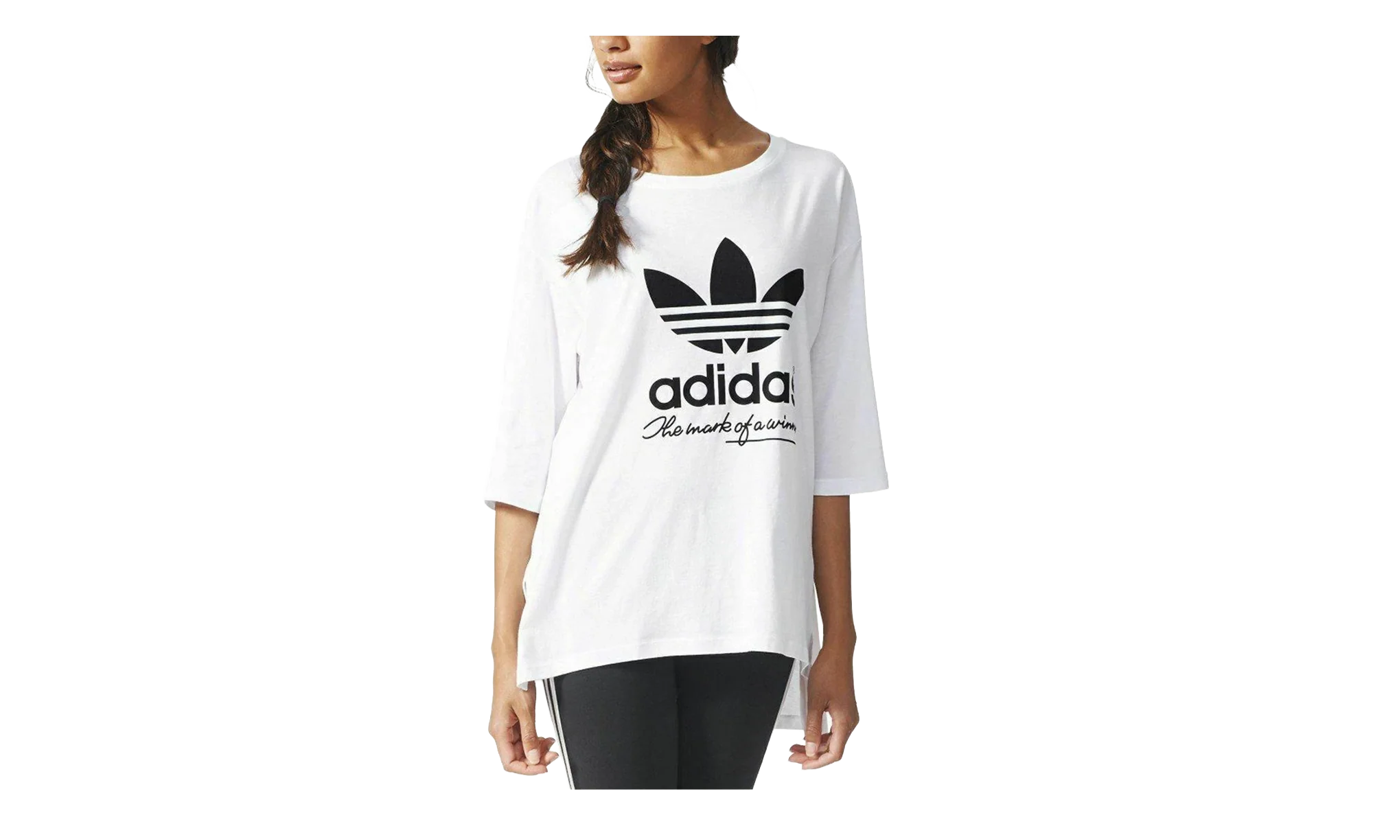 Originals Football Winner Tee WMNS "White" AJ8939 - Image 3