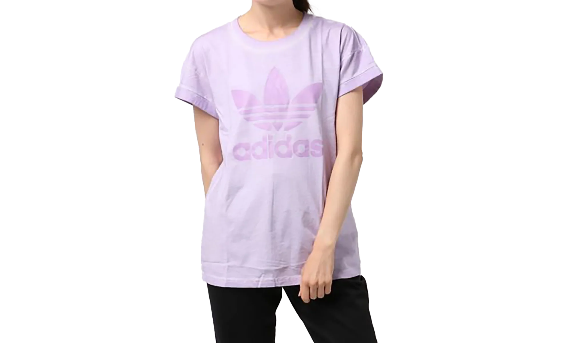 Originals Loose Boyfriend Tee WMNS "Purple Glow" DU8497