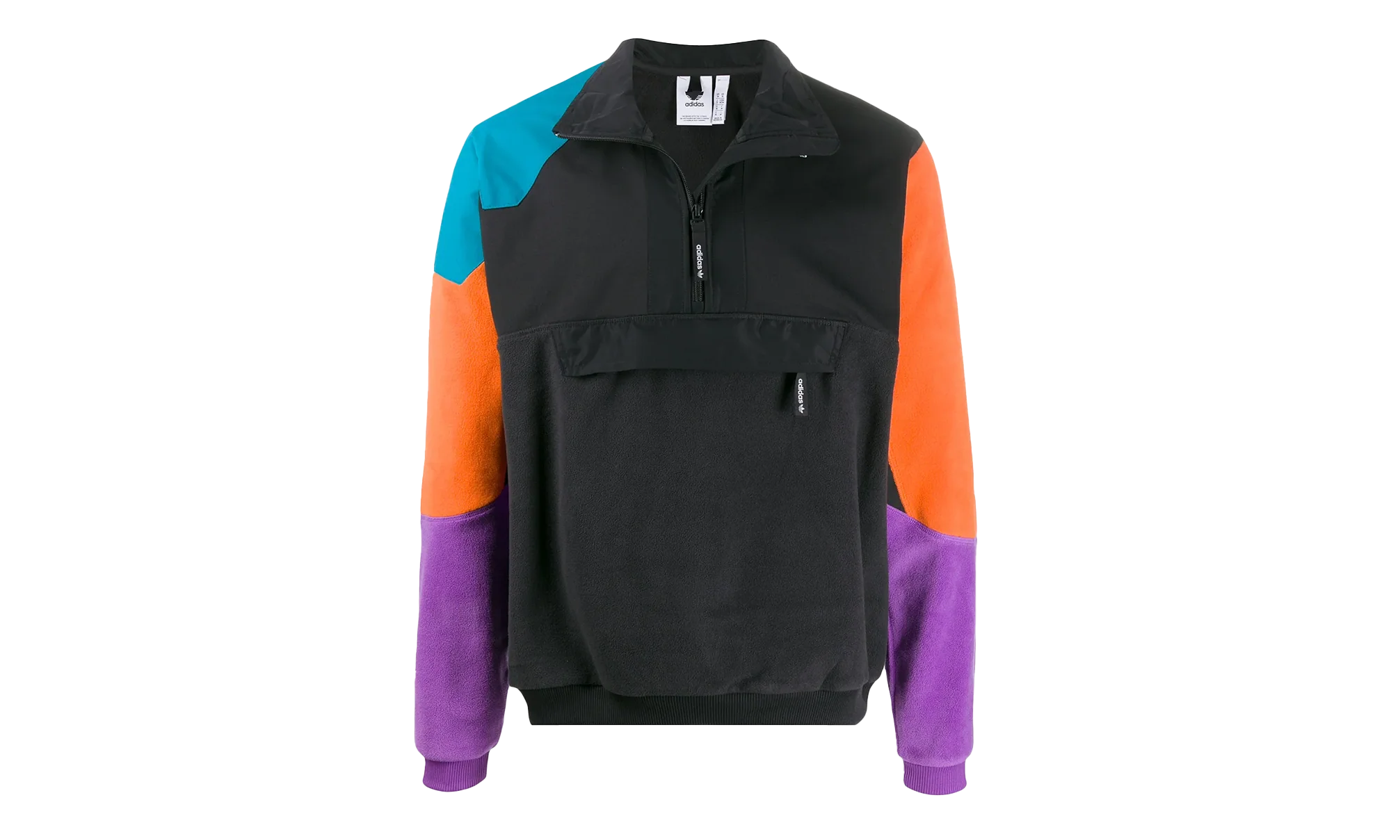 Originals PT3 Half Zip Fleece Jacket "Black" FM3680