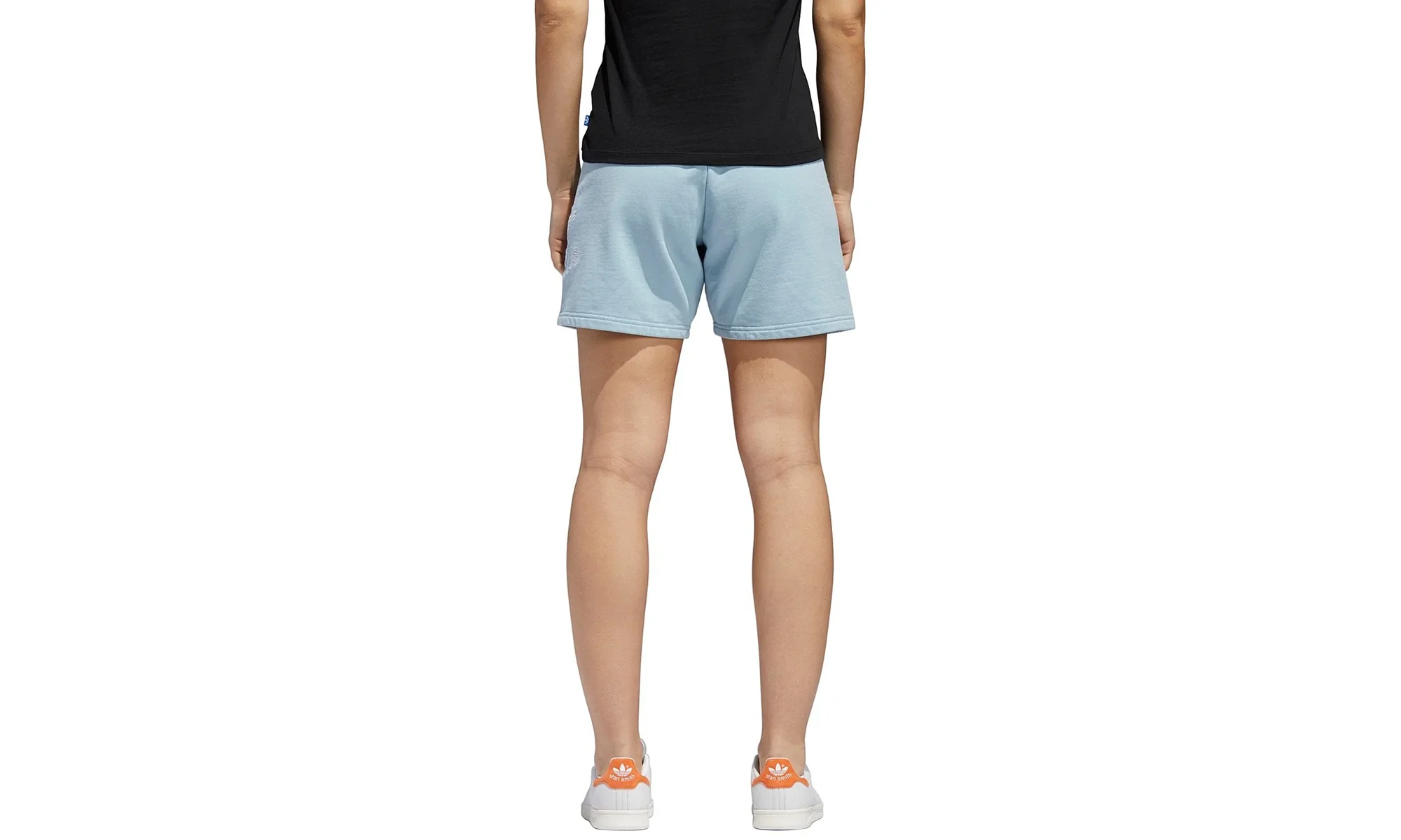 Originals Signature Shorts WMNS "Ash Grey / White" CE4862 - Image 2
