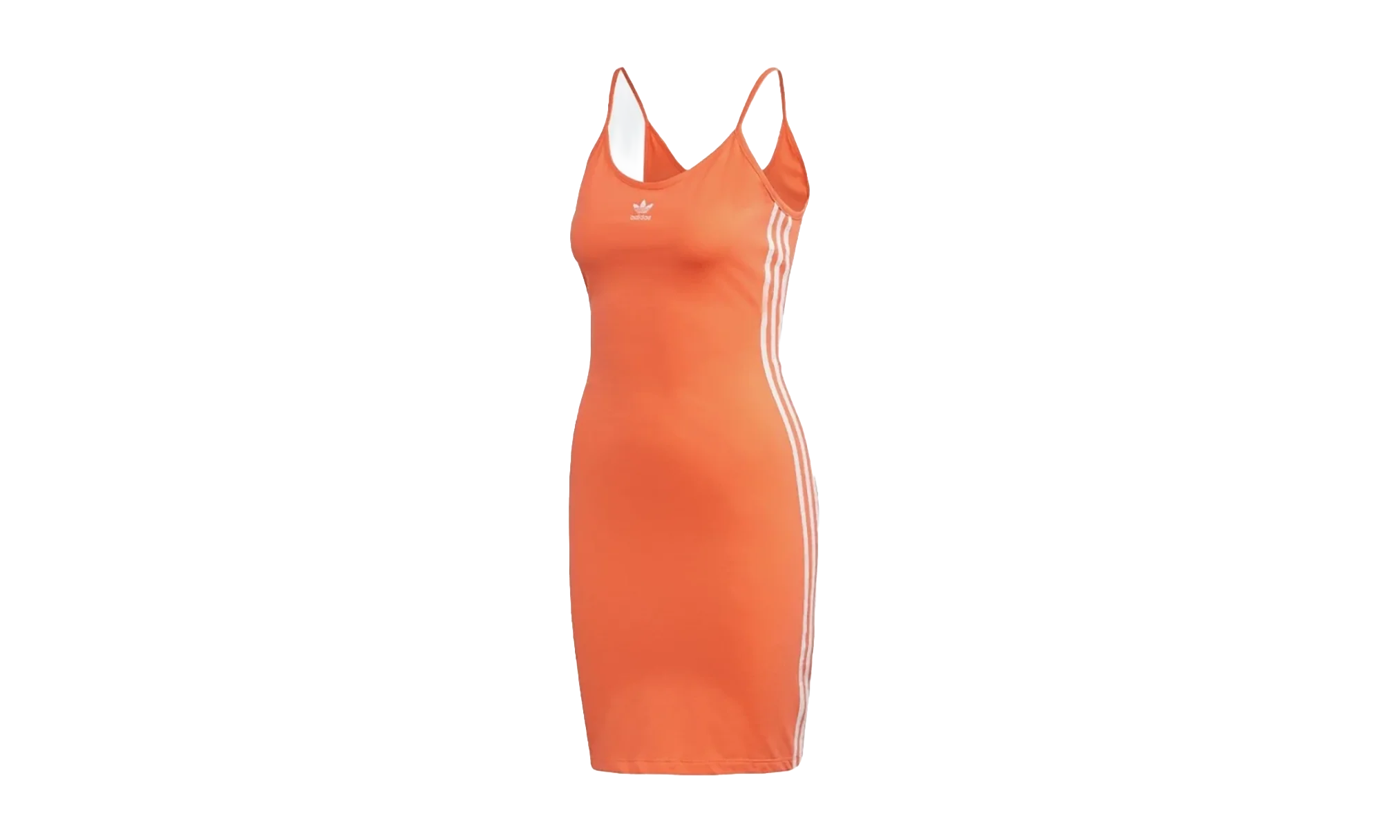 Originals Spaghetti Strap Dress WMNS "Semi Coral / White" FM3279