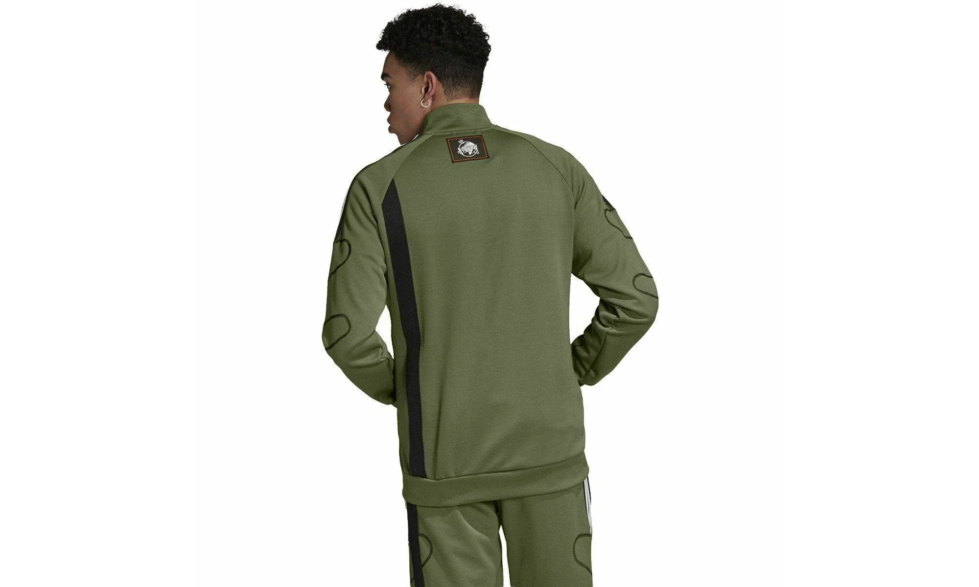 Originals Stormzy SPRT Track Jacket "Raw Khaki" FI7156 - Image 2