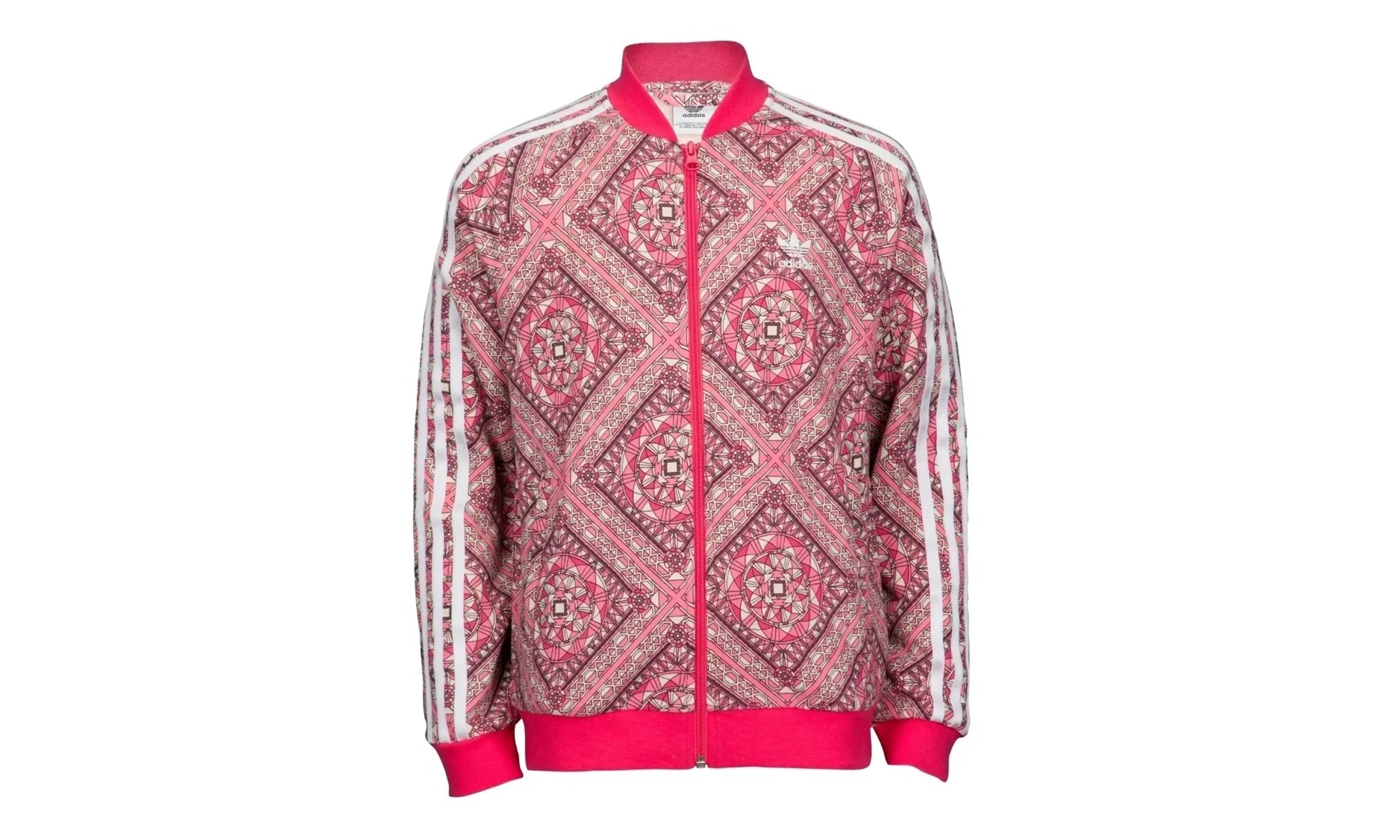 Originals Super Star Track Jacket GS "Multicolor / Real Pink" cy2323