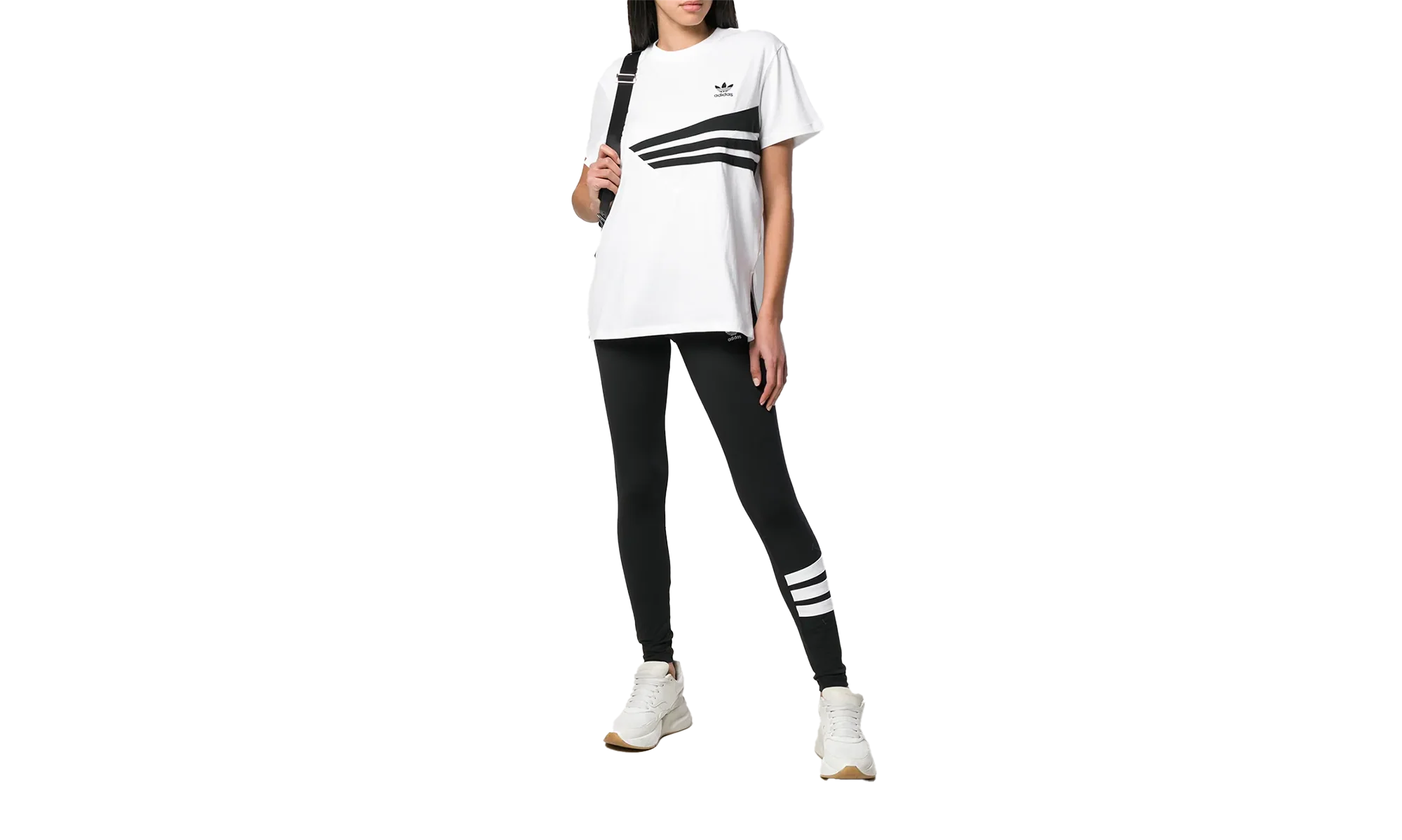 Originals Tights WMNS "Black / White" DU9597 - Image 2