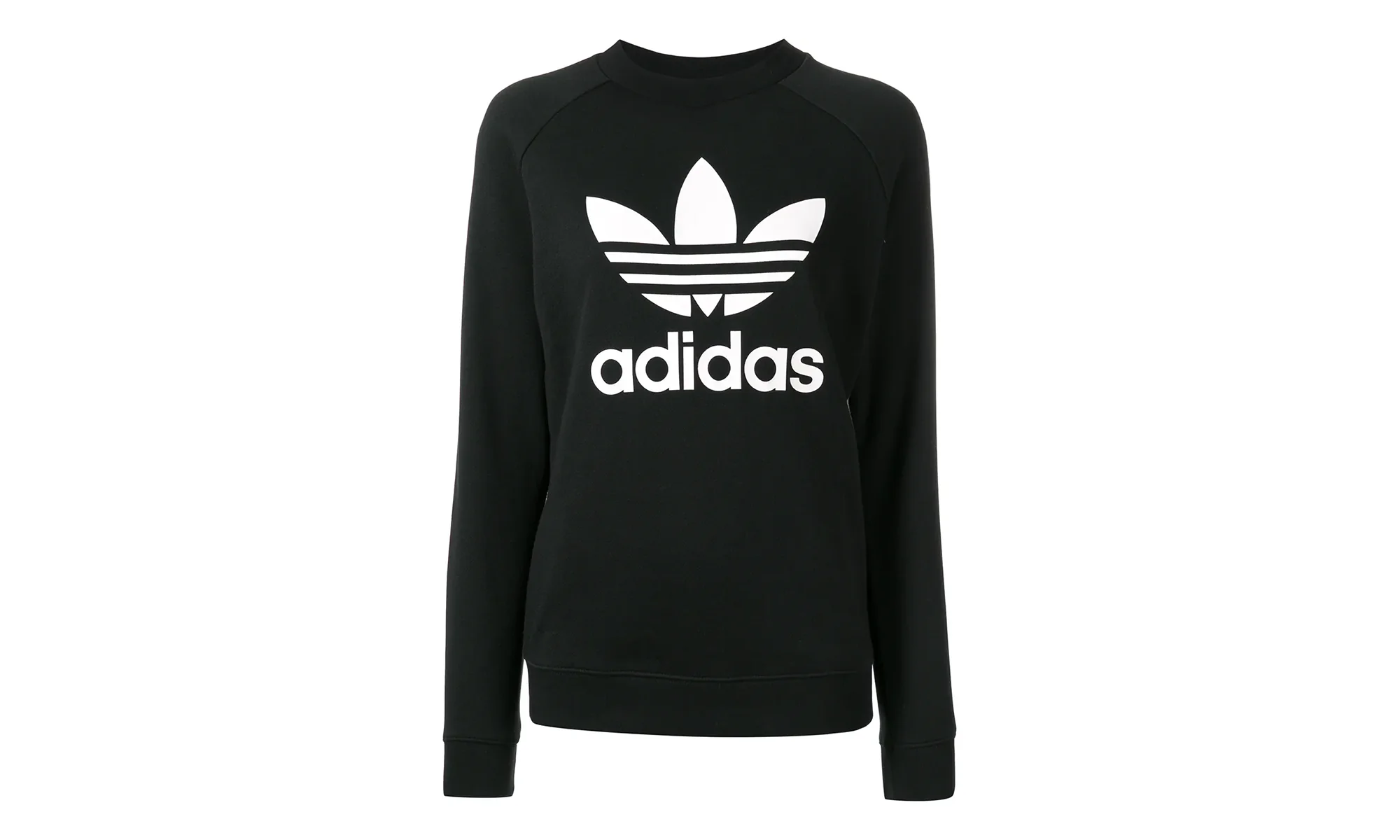 Originals Trefoil Crewneck Sweatshirt WMNS "Black" DV2612