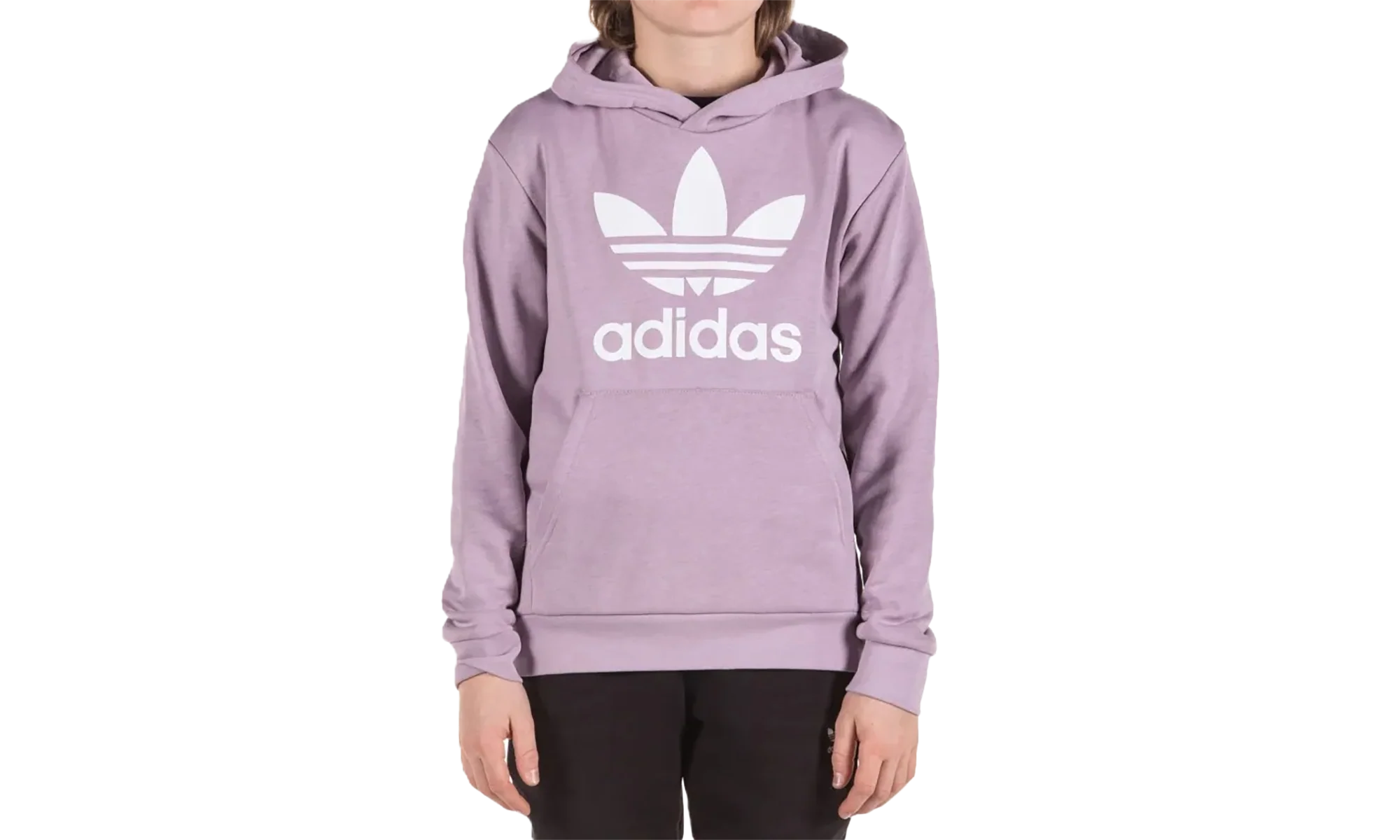 Originals Trefoil Hoodie GS "Soft Vision / White" EJ3247