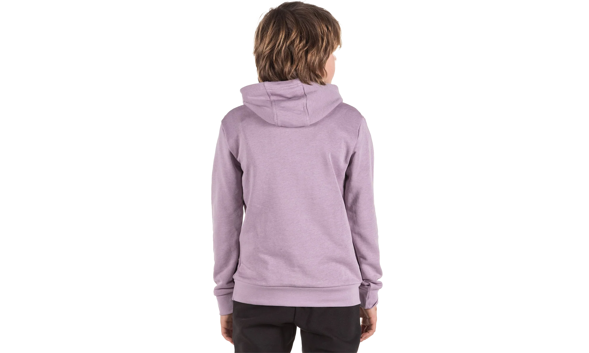 Originals Trefoil Hoodie GS "Soft Vision / White" EJ3247 - Image 2