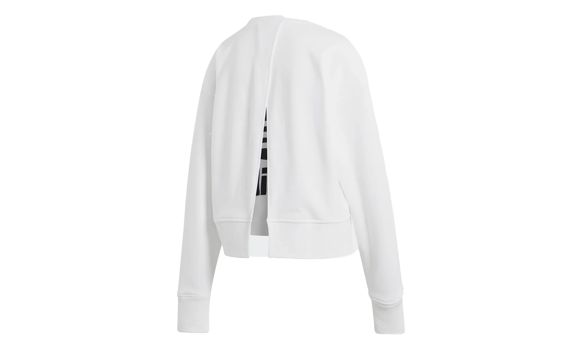 Originals Trefoil Sweatshirt WMNS "White" EC5777 - Image 2