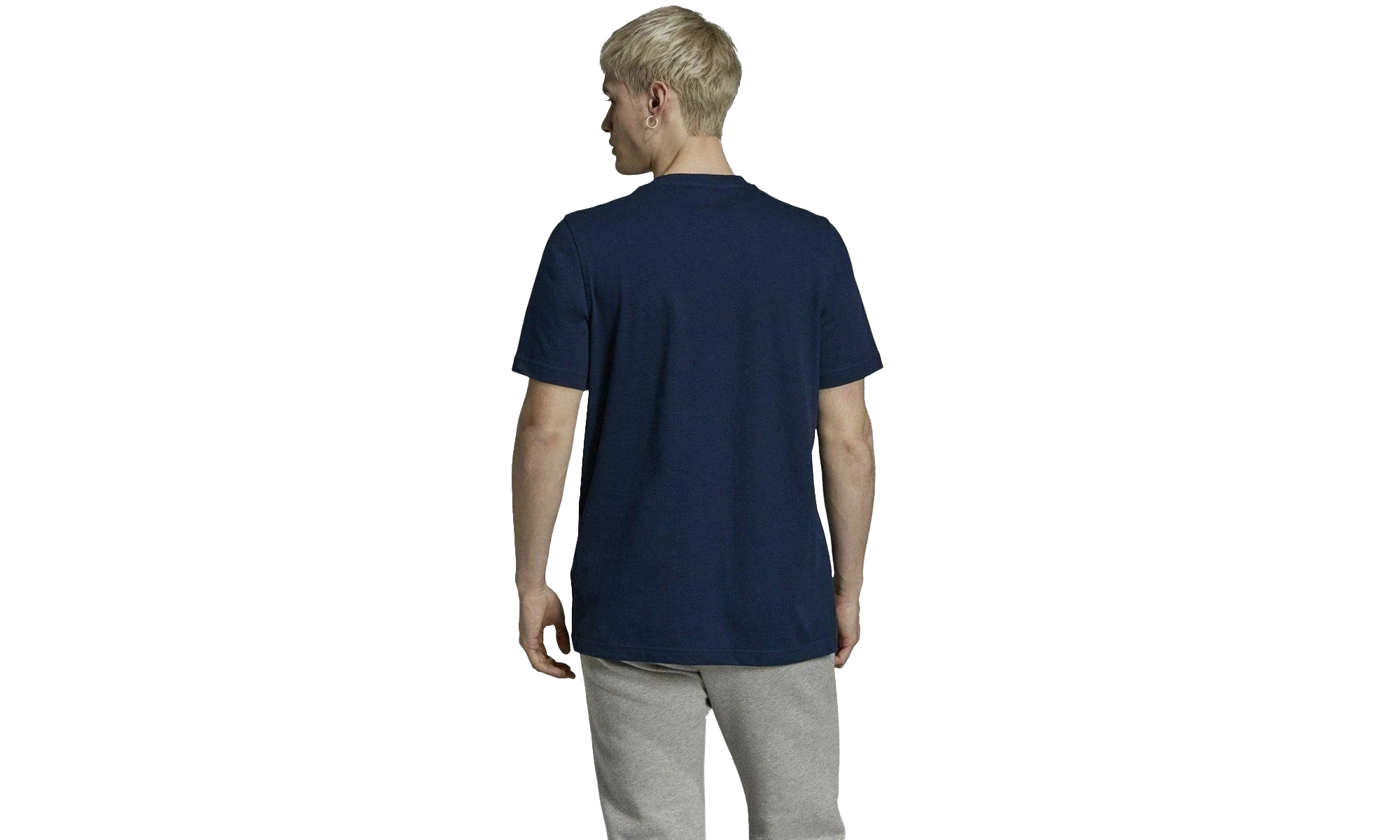 Originals Trefoil T-Shirt "Collegiate Navy" ED4715 - Image 2