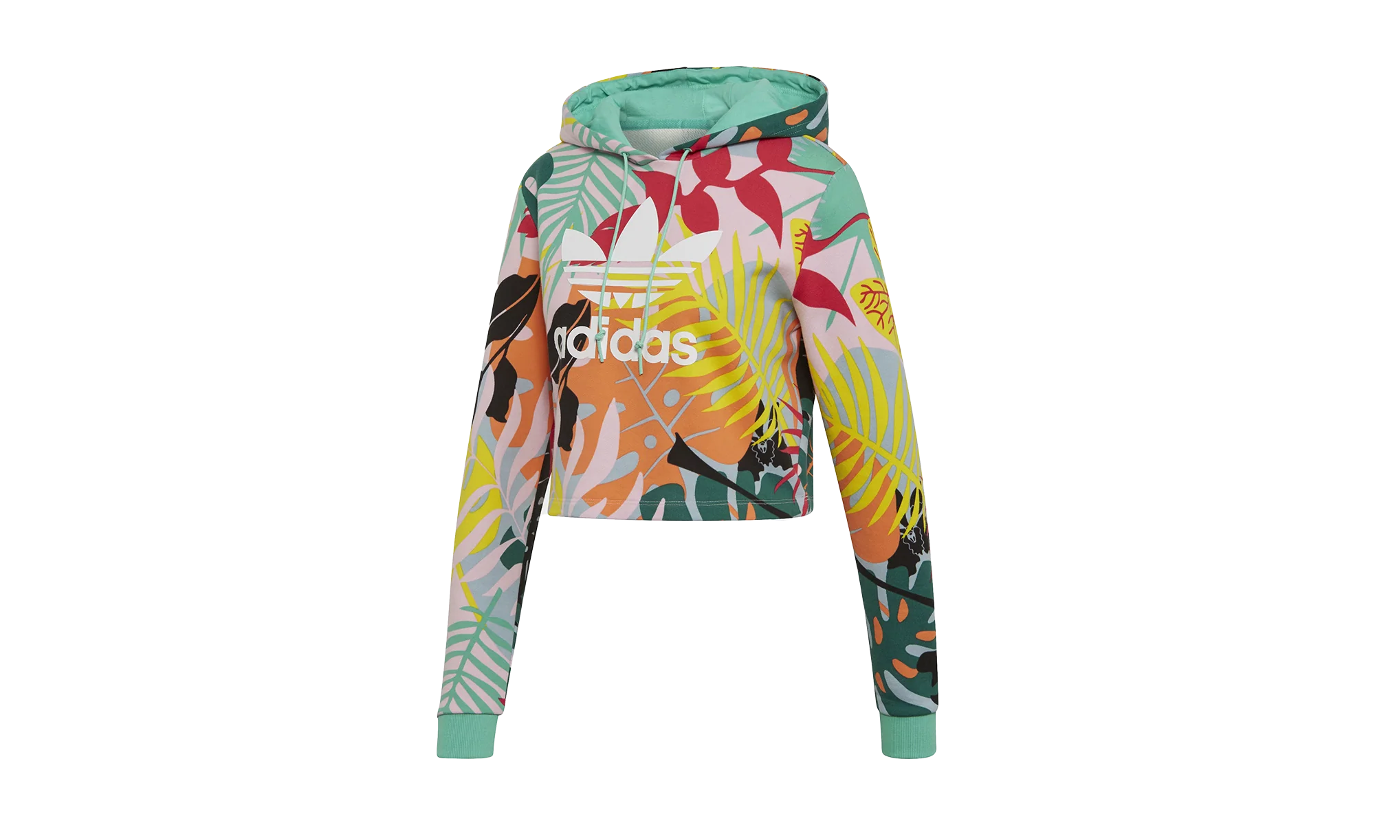 Originals Tropicalage Cropped Hoodie WMNS "Multicolor" FH7992