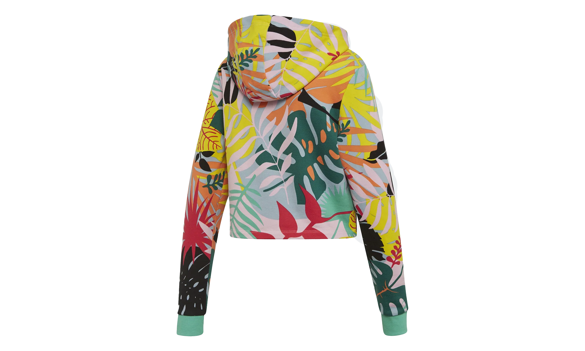 Originals Tropicalage Cropped Hoodie WMNS "Multicolor" FH7992 - Image 2