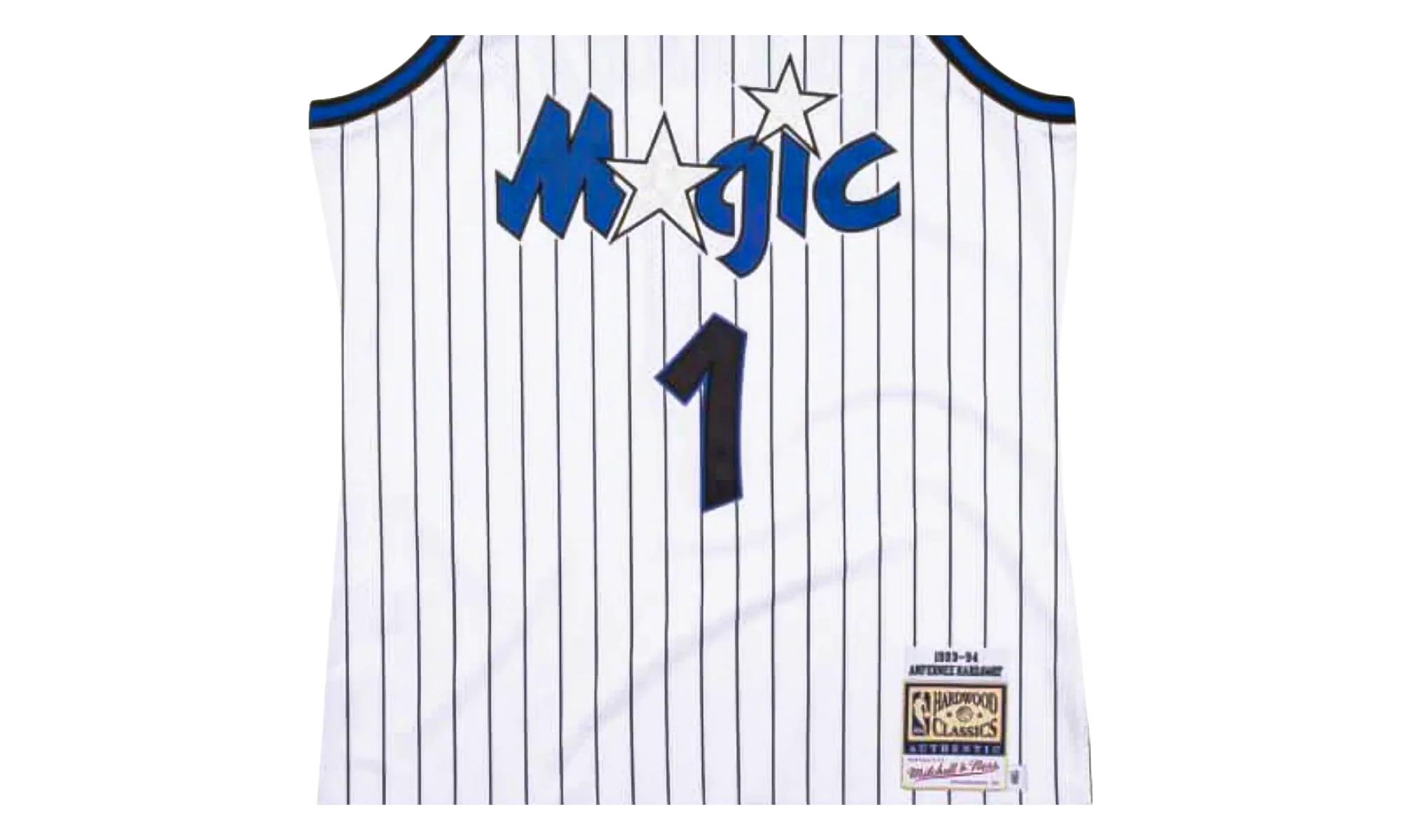 Orlando Magic Anfernee Hardaway Authentic Jersey "1993 - 94 Home" 9FTW46LS - Image 2