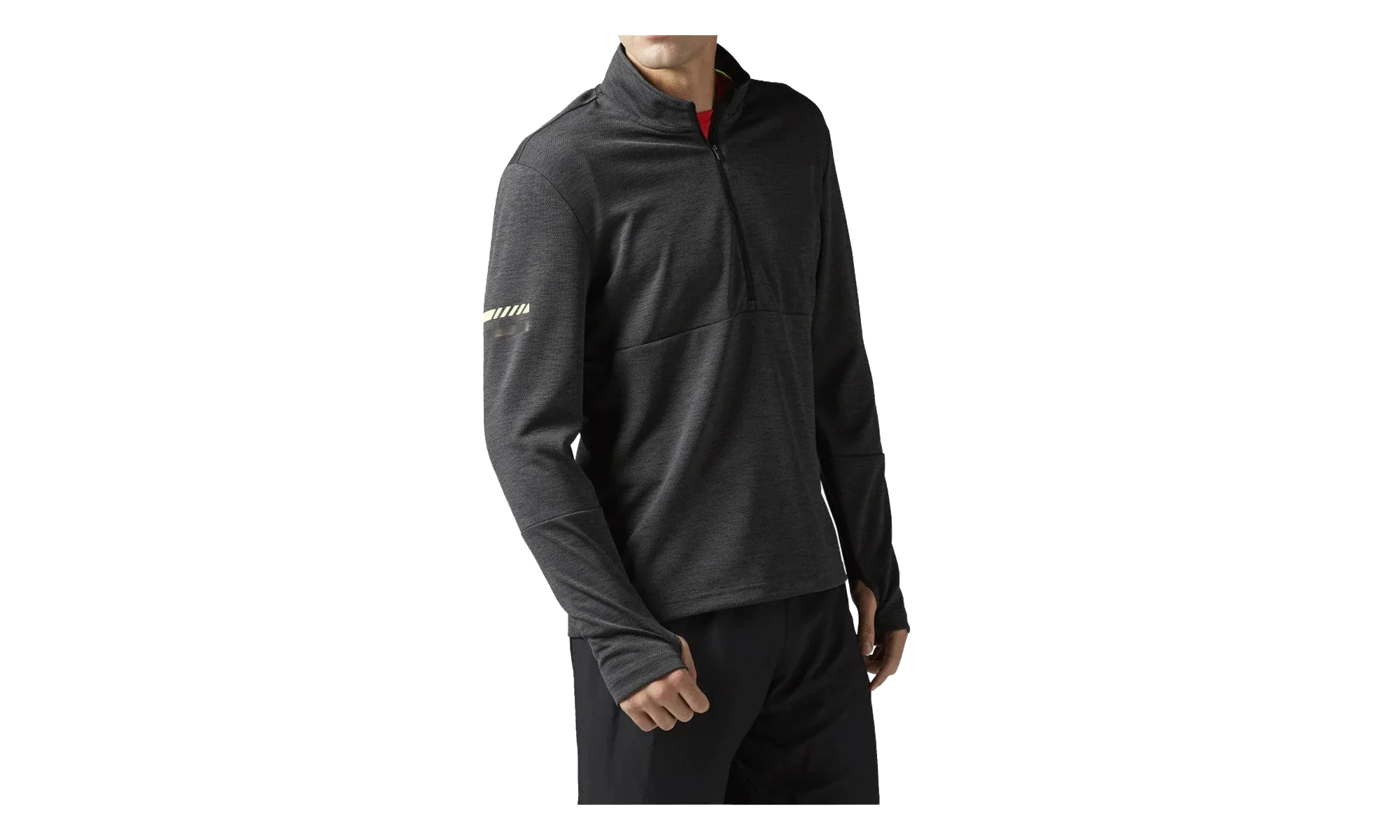 OSR Long Sleeve 1/2 Zip "Coal" BK7332