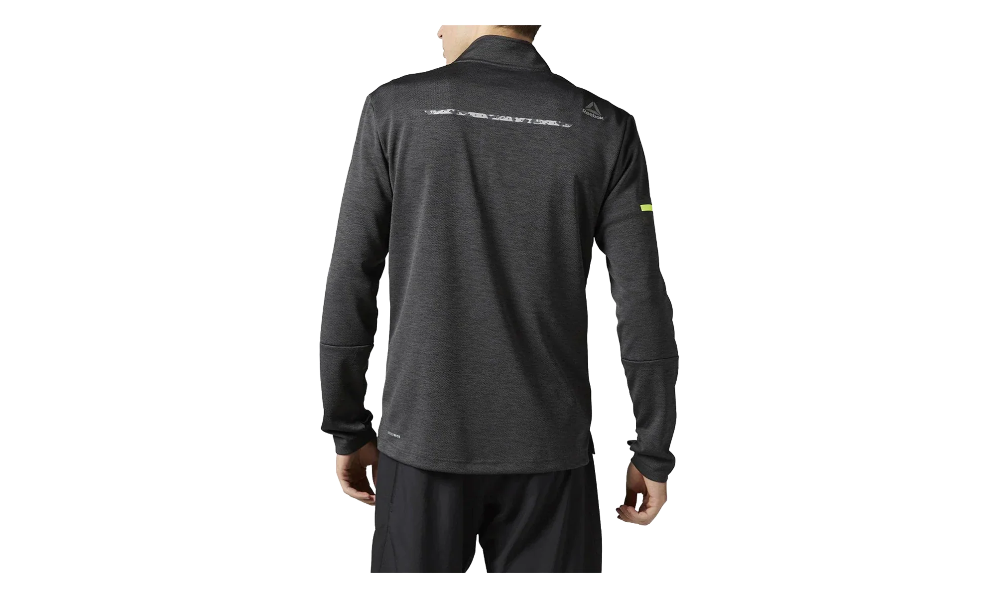 OSR Long Sleeve 1/2 Zip "Coal" BK7332 - Image 2