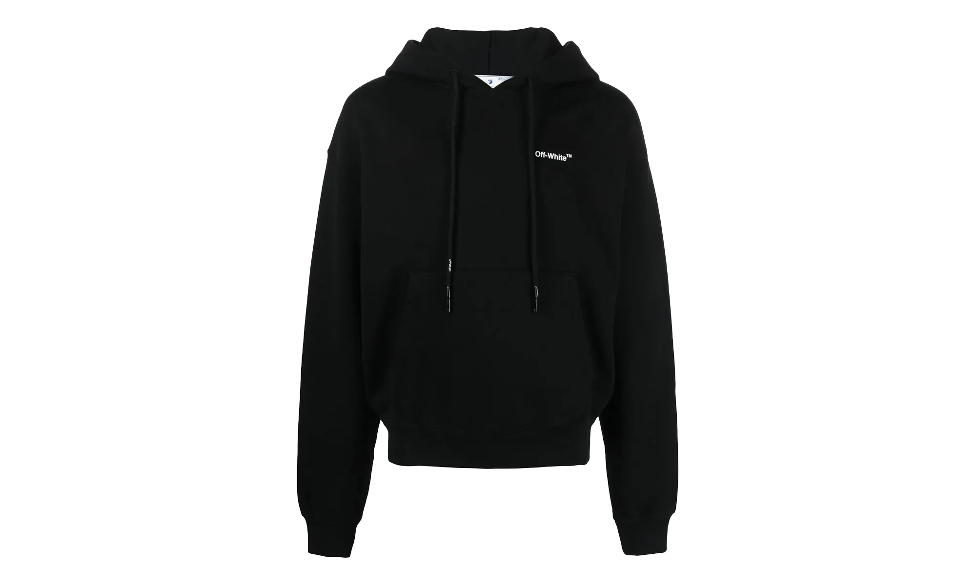 Outline Arrow Over Hoodie "Black / White" W9IZARYW