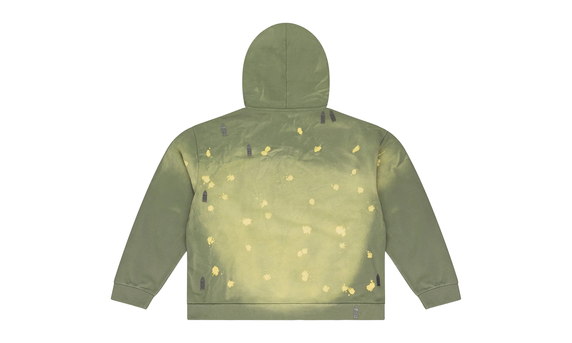 Overdyed Hardware Hoodie "Sage" 1110410011SS24 - Image 2