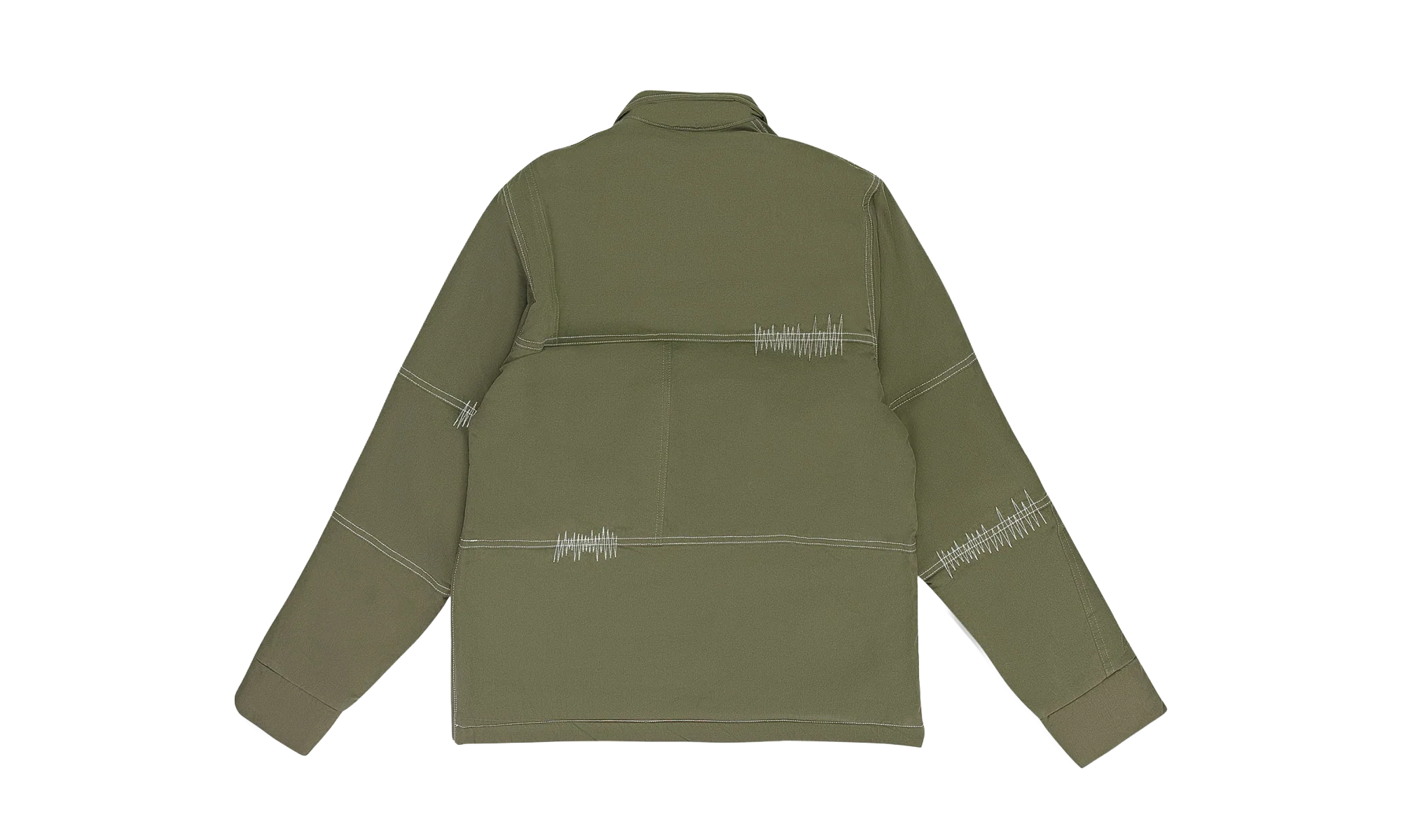 OVERSIZED RUGBY BUTTON-DOWN SHIRT "Green" 1111270011 - Image 2