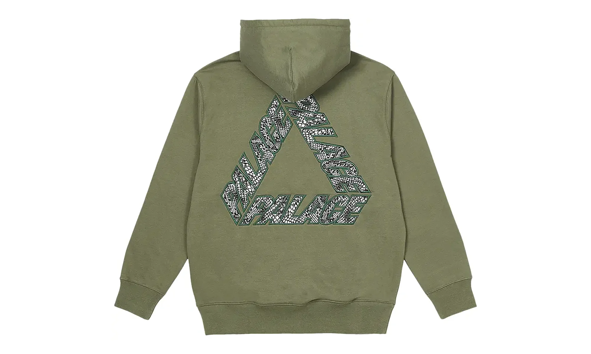 P-3 Snake Applique Hood "Olive" p0100