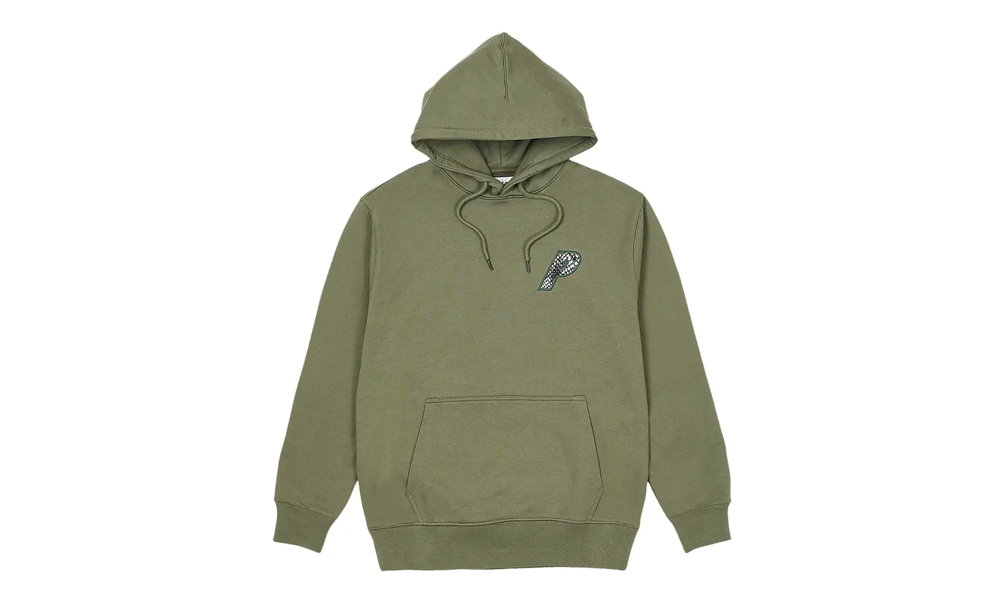 P-3 Snake Applique Hood "Olive" p0100 - Image 2