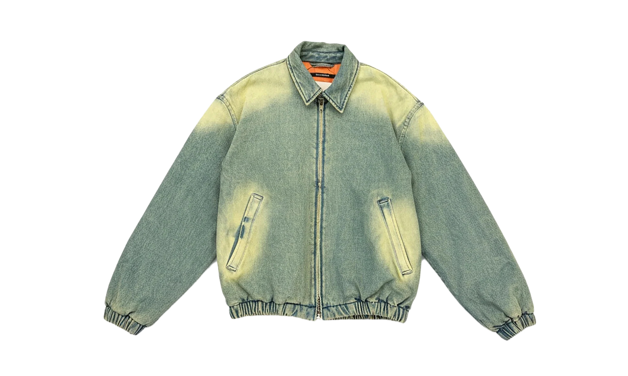 PADDED JACKET "Blue" 252_MJK121_ACIDBLU