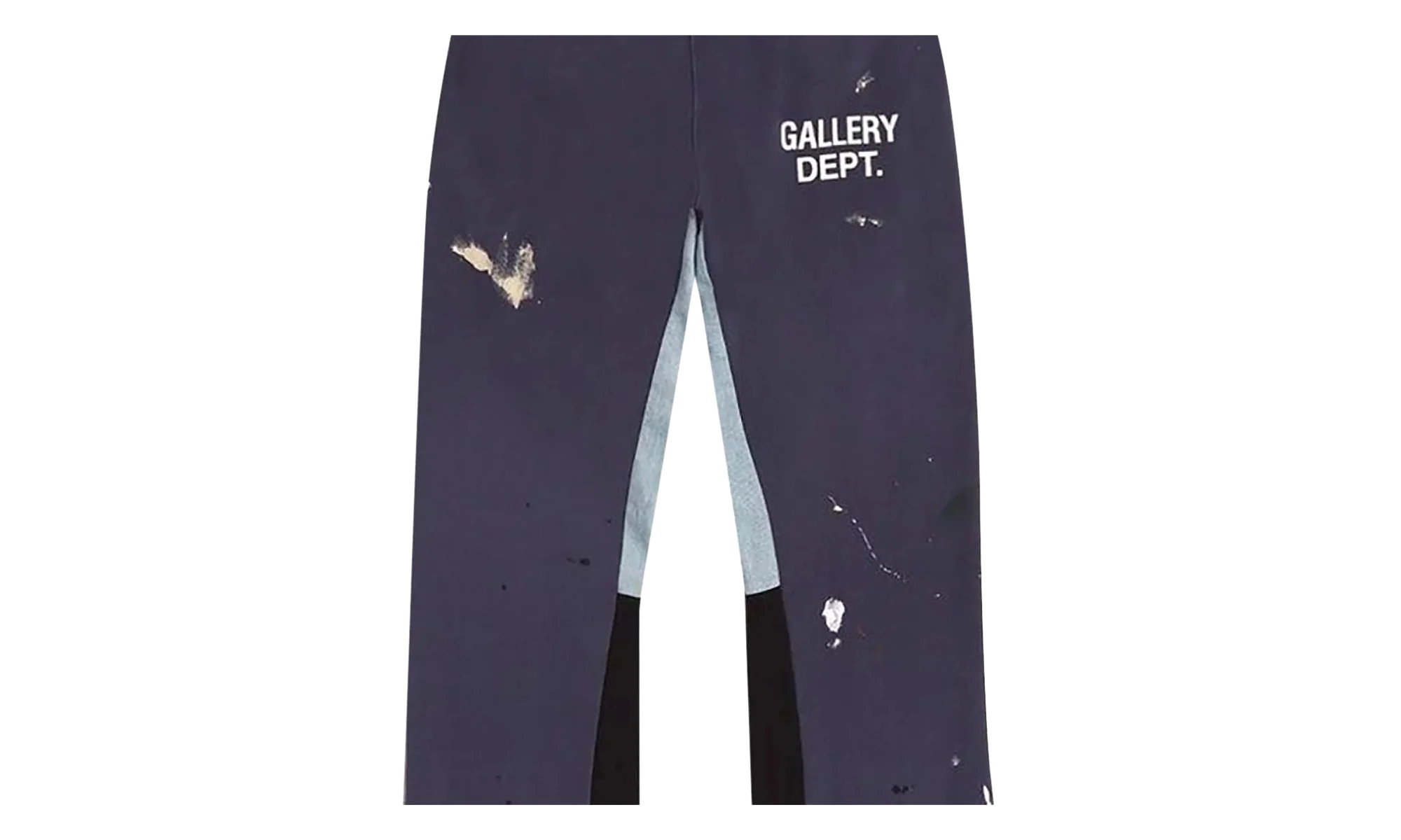 Painted Flare Sweatpants "Navy" GD030 - Image 2