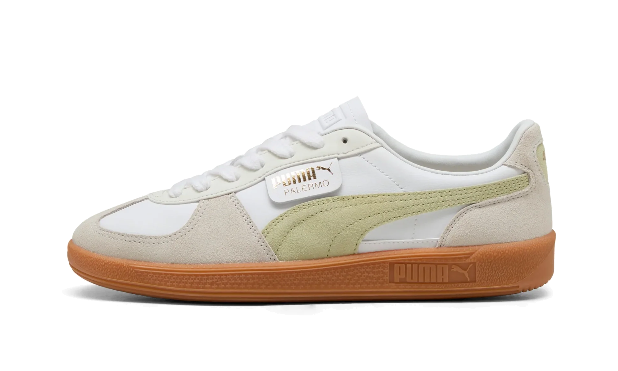 PALERMO Leather "Vapor Gray Pistachio Green" 396464 18