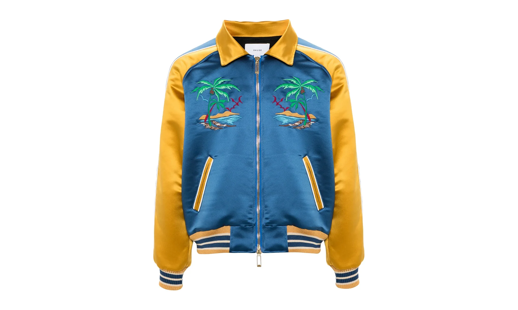 Palm Eagles Souvenir Bomber Jacket "Blue" RHPS24JA07613133
