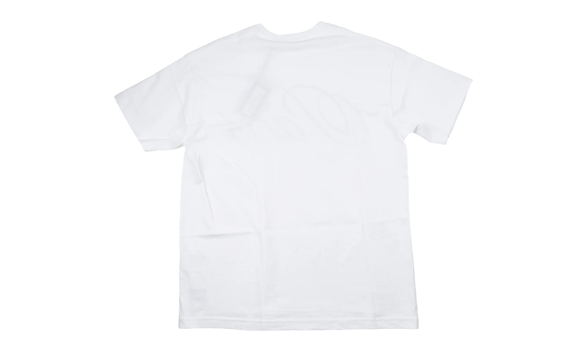 Paris Script Logo Tee "White" KHM032265 101 - Image 2